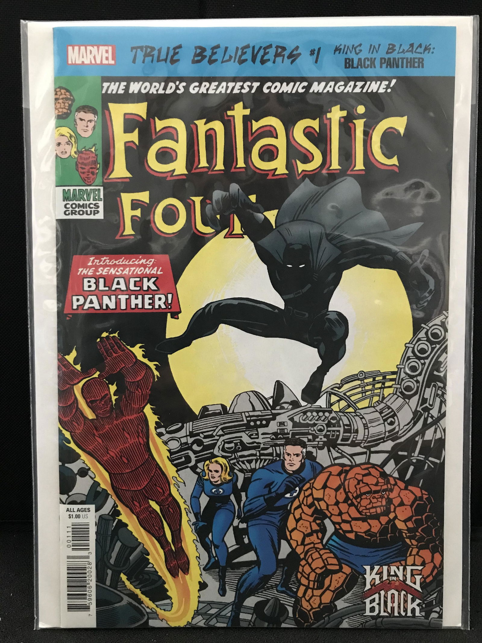 MARVEL TRUE BELIEVERS FANTASTC FOUR COMIC BOOK: Prices are in Canadian dollars