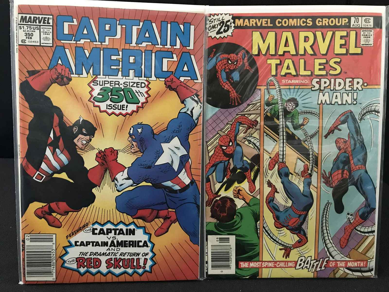 MARVEL COMICS CAPTAIN AMERICA/ MARVEL TALES COMIC BOOK LOT (1 of 1)