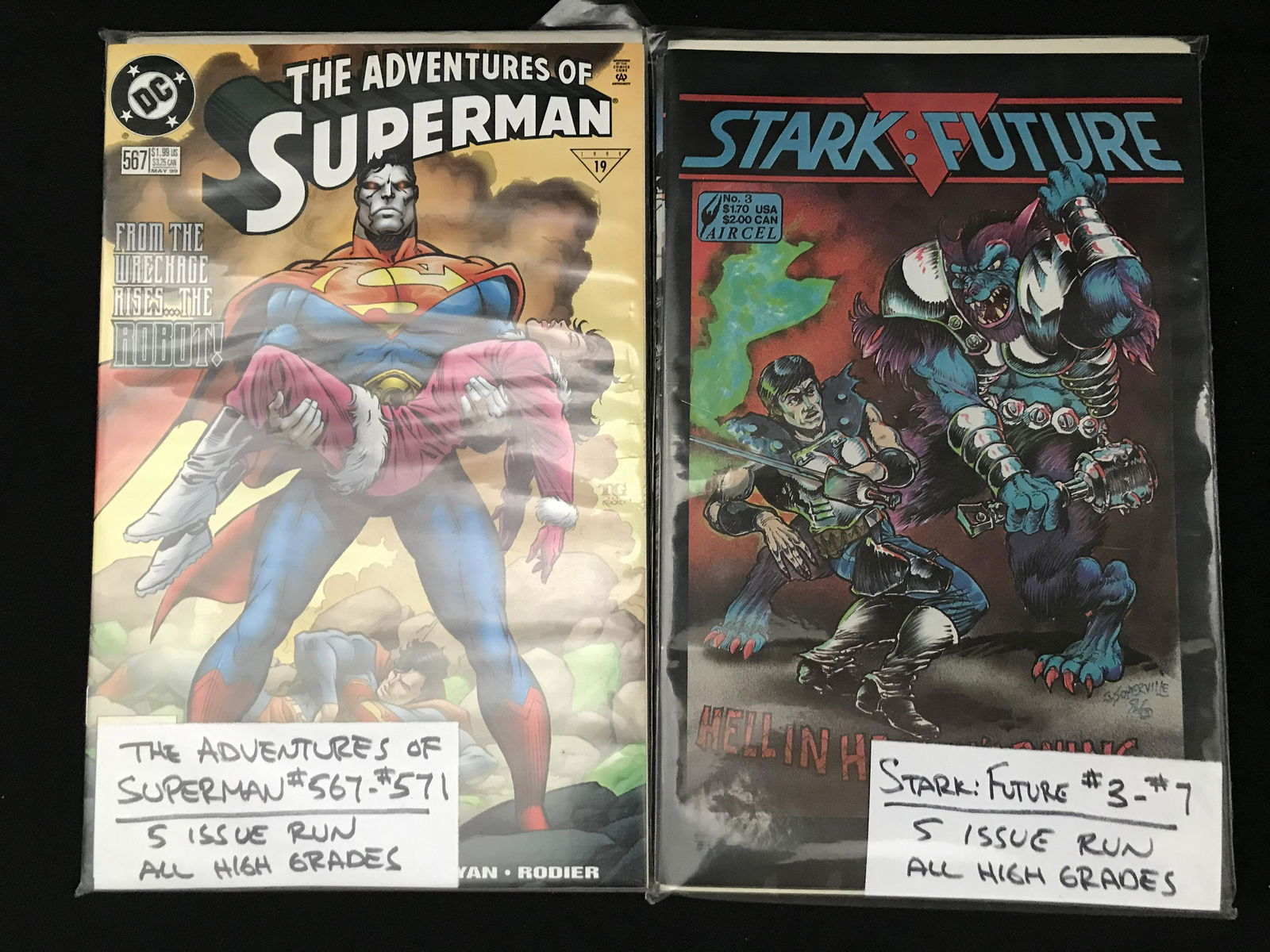 DC COMICS THE ADVENURES OF SUPERMAN 5 ISSUE RUN (1 of 1)