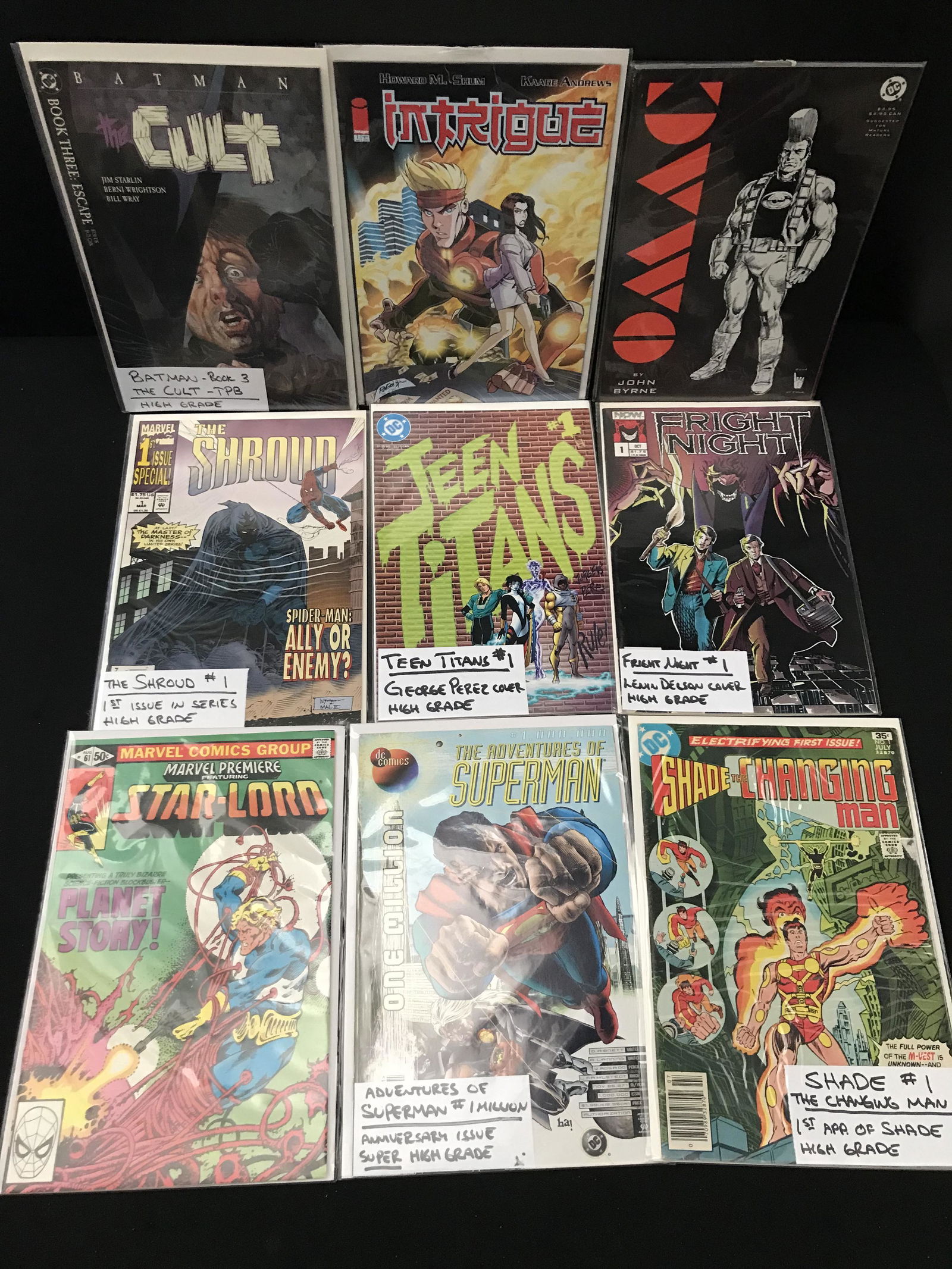 VARIOUS SUPERHERO COMIC BOOK LOT (1 of 1)