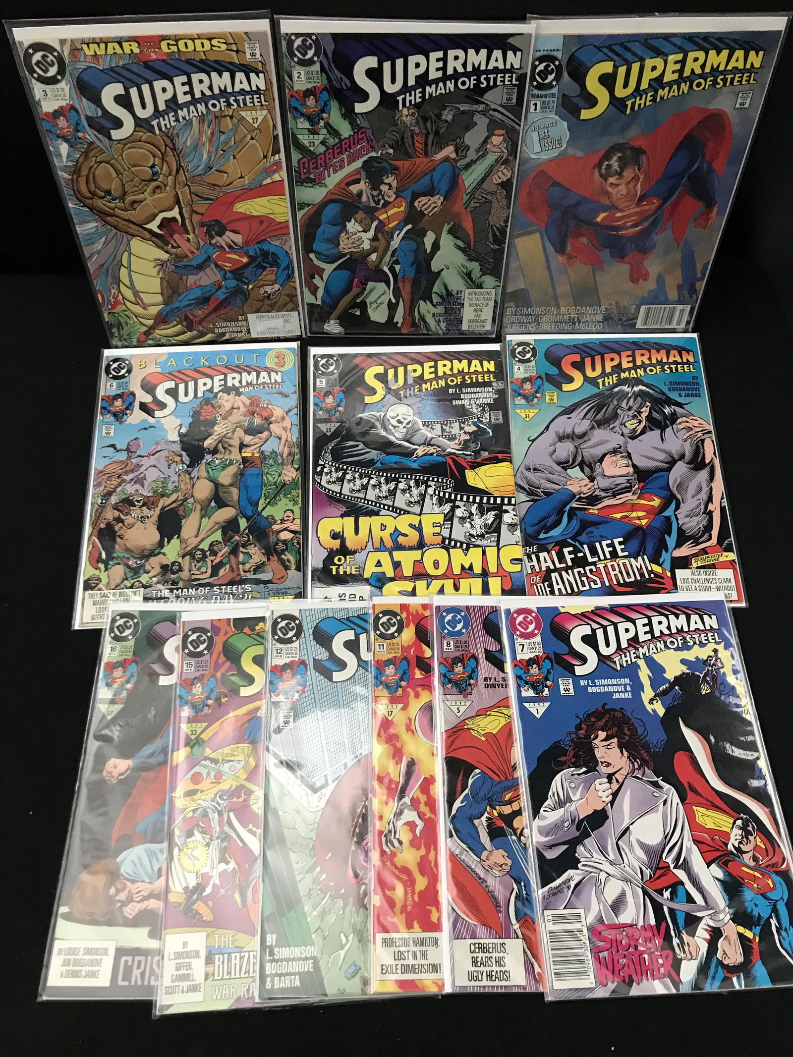 DC COMICS SUPERMAN COMIC BOOK LOT (1 of 1)