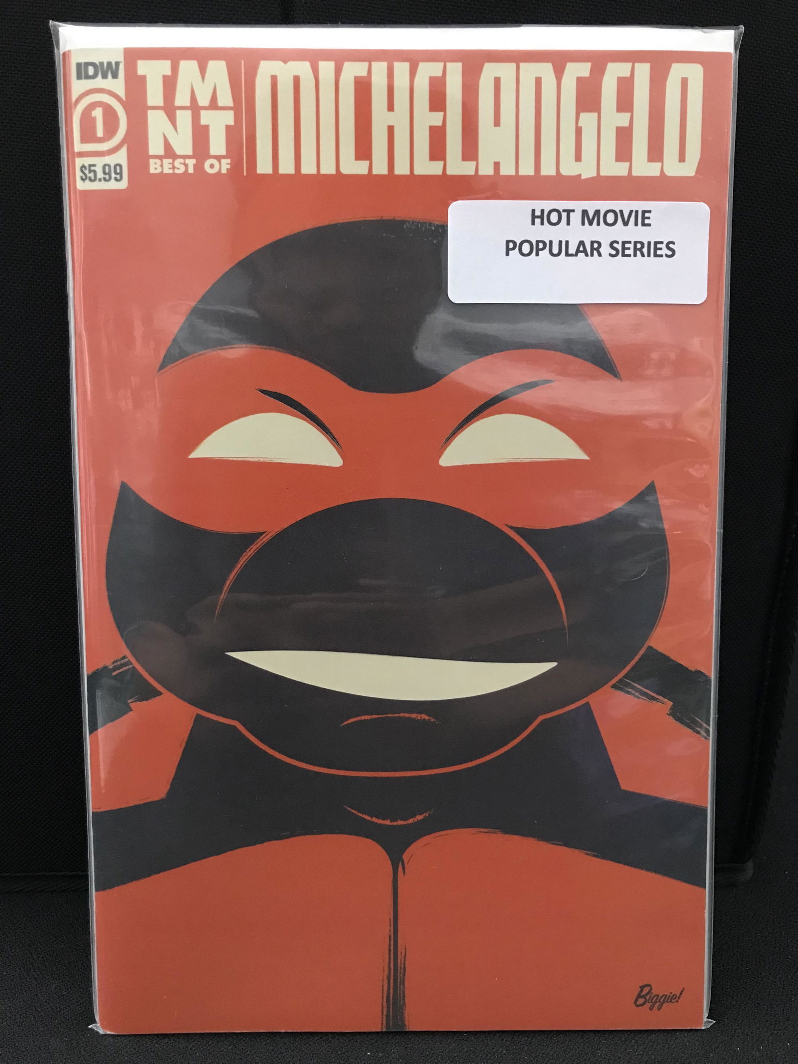 IDW COMICS TMNT #1 MICHELANGELO (1 of 1)