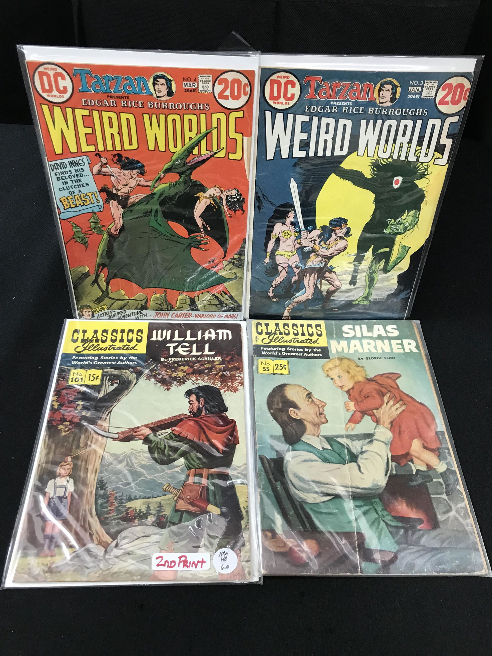 DC AND CLASSIC ILLUSTRATED BRONZE AGE COMIC BOOK LOT (1 of 1)