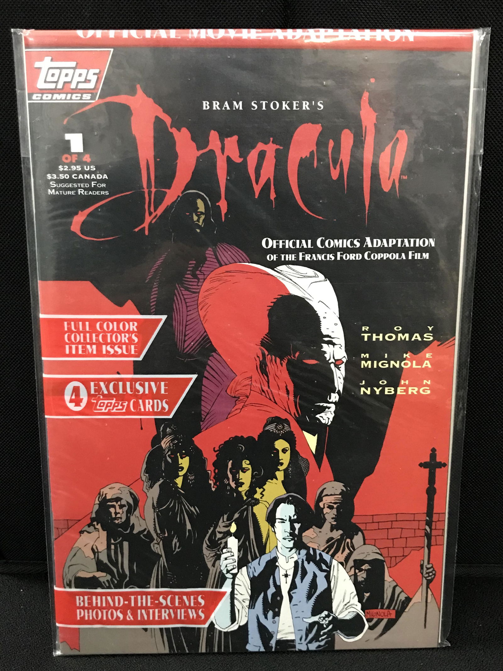 SEALED TOPPS COMICS DRACULA #1 (1 of 1)