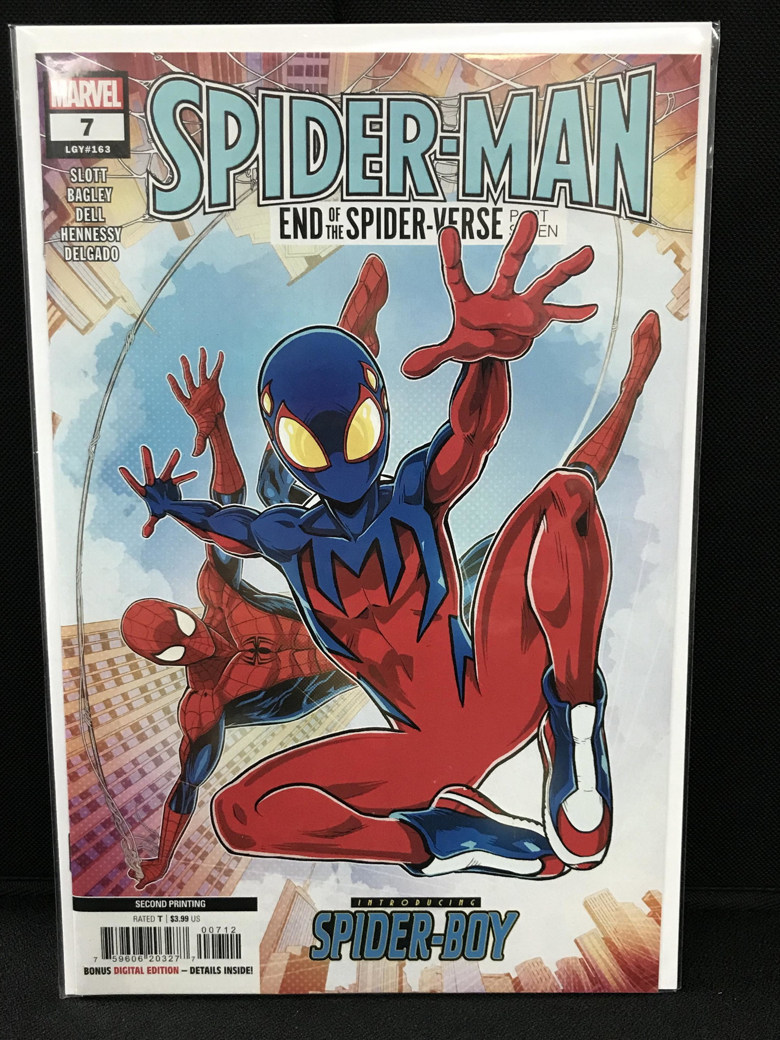 MARVEL COMICS SPIDER-MAN END OF THE SPIDER-VERSE #7: Prices are in Canadian dollars