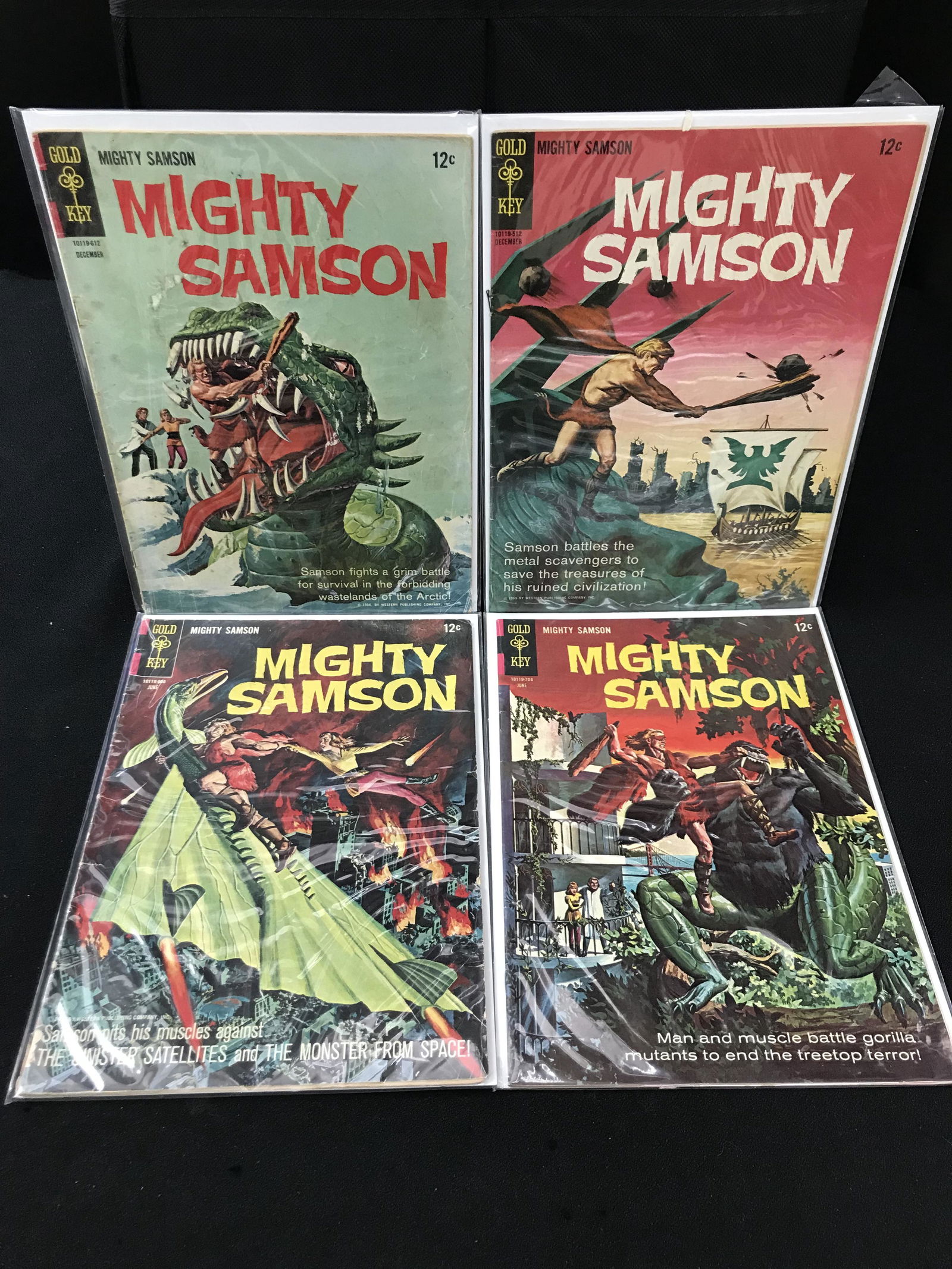 DELL COMICS MIGHTY SAMSON SILVER AGE COMIC LOT (1 of 1)