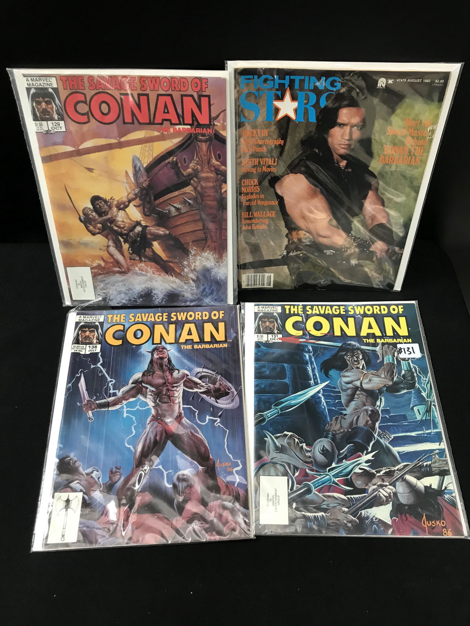 THE SAVAGE SWORD OF CONAN COMIC BOOK LOT (1 of 1)