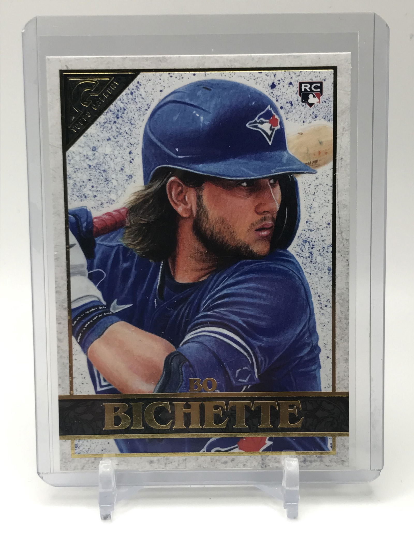 2020 TOPPS BO BICHETTE GALLERY NOTES ROOKIE CARD (1 of 2)