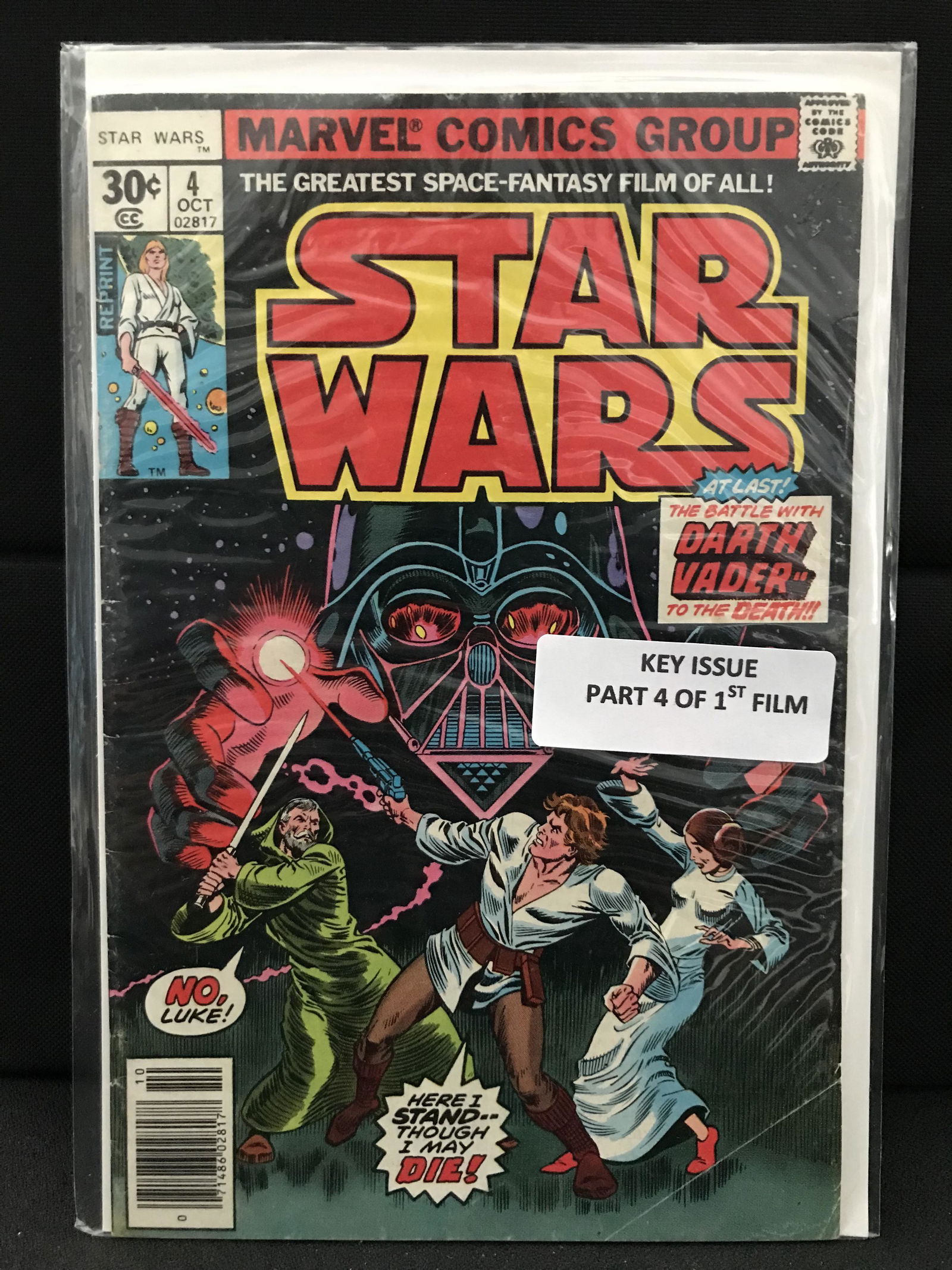 MARVEL COMICS NO.4 STAR WARS (PART 4 OF 1ST FILM) (1 of 1)
