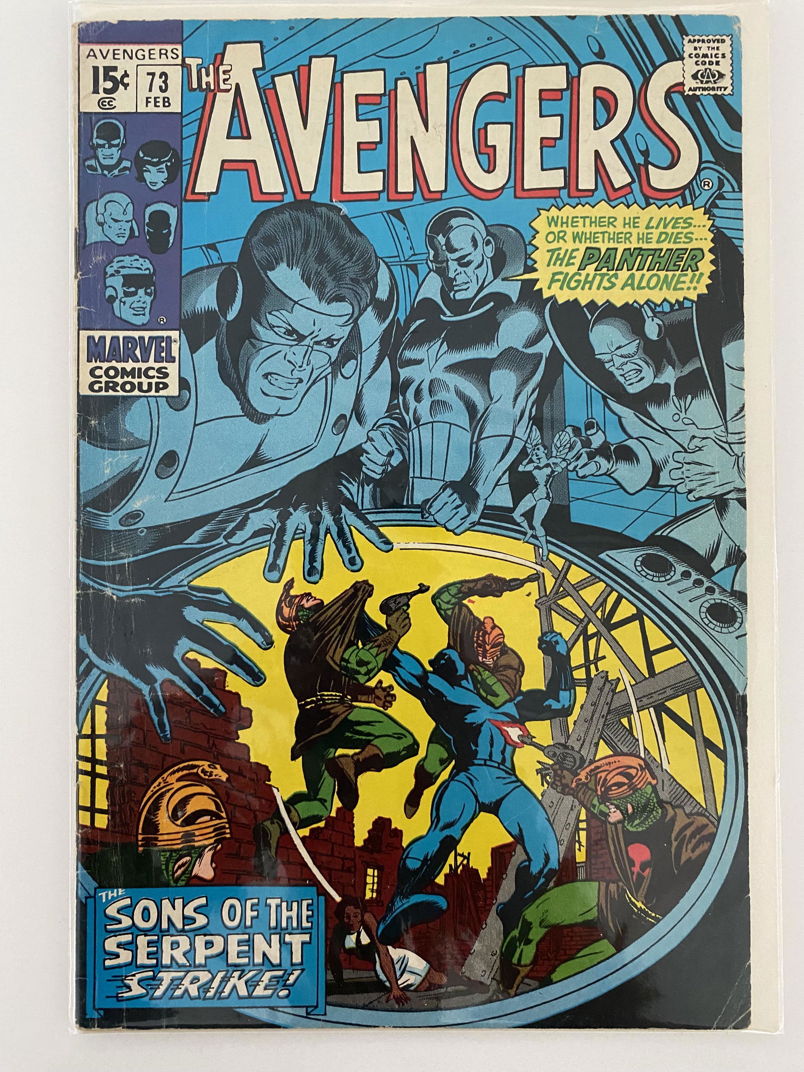 MARVEL COMICS NO.73 THE AVENGERS (1 of 1)