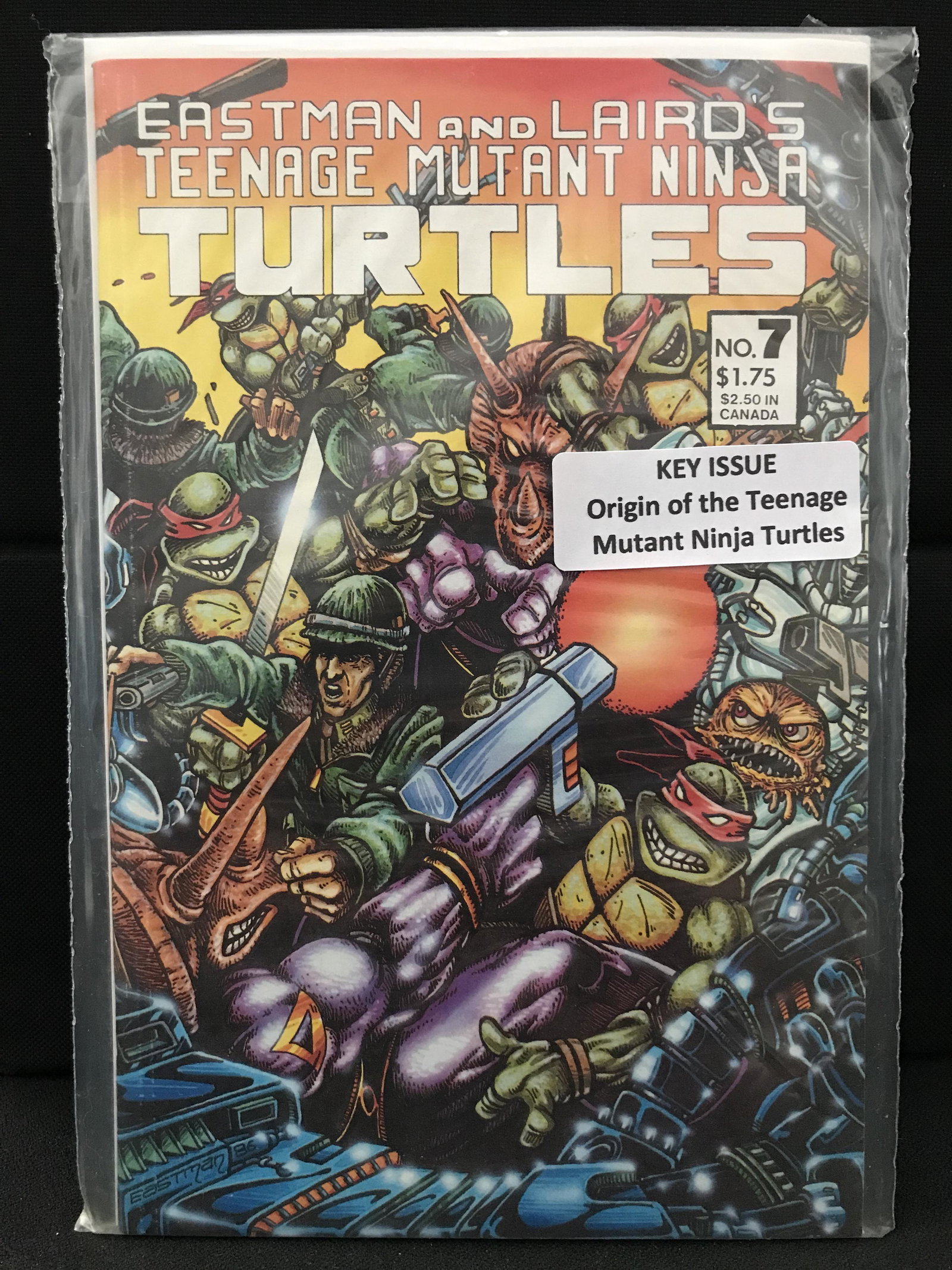 EASTMAN AND LAIRDS TEENAGE MUTANT NINJA TURTLES NO.7 (ORIGIN OR TMNT): Prices are in Canadian dollars