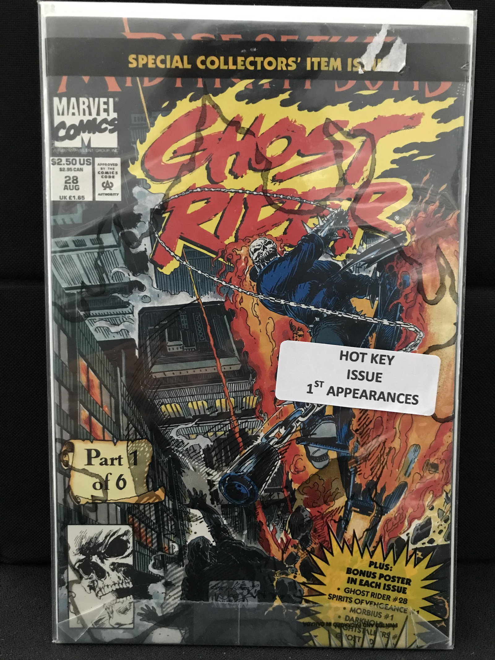MARVEL COMICS NO.28 GHOST RIDER (SPECIAL COLLECTORS' ITEM, 1ST APPS) (1 of 1)