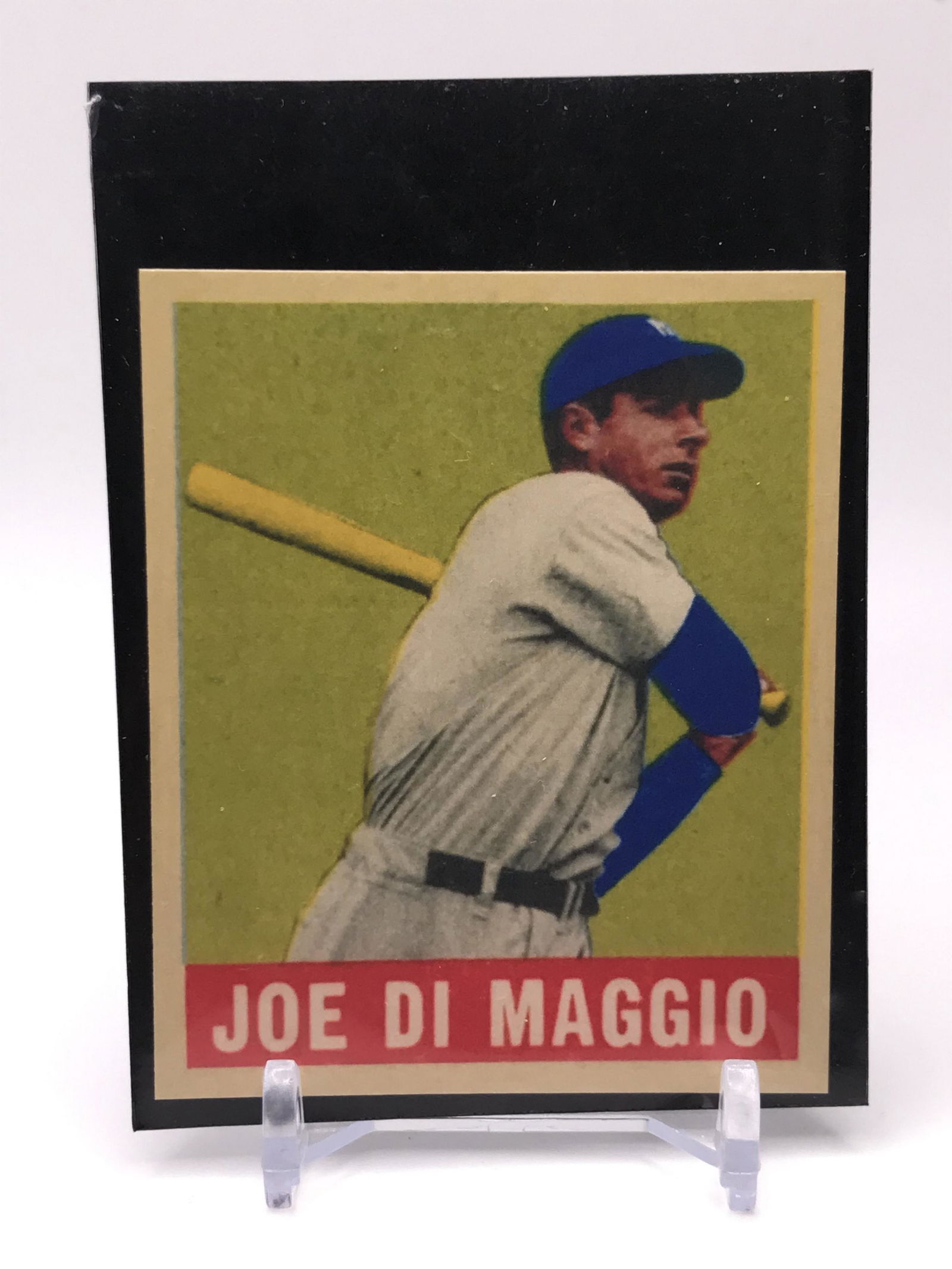 1948 LEAF JOE DIMAGGIO NO. 1 REPRINT (1 of 1)