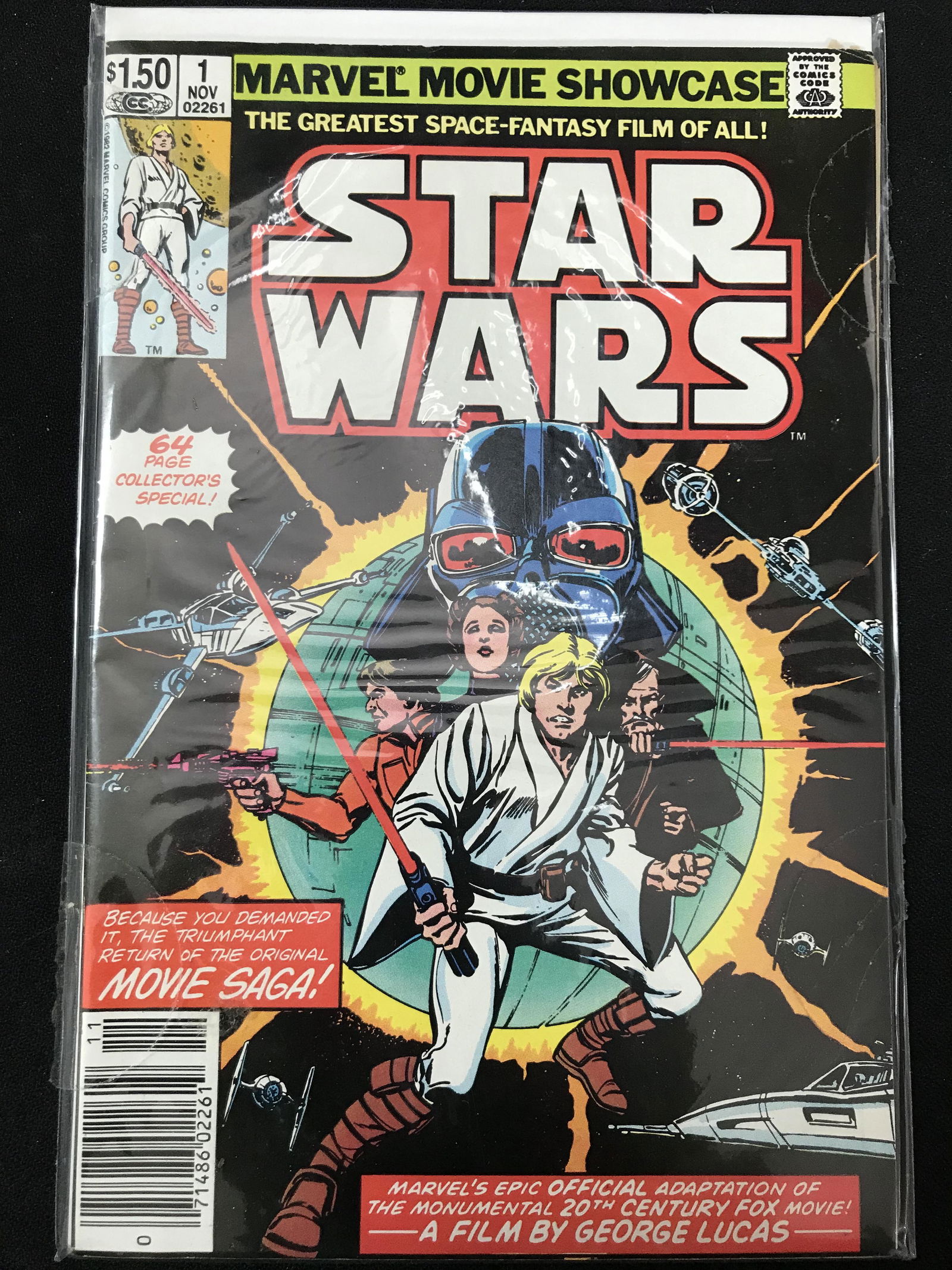 MARVEL COMICS STAR WARS NO.1 (LOTS OF 1ST APPEARANCES) (1 of 1)