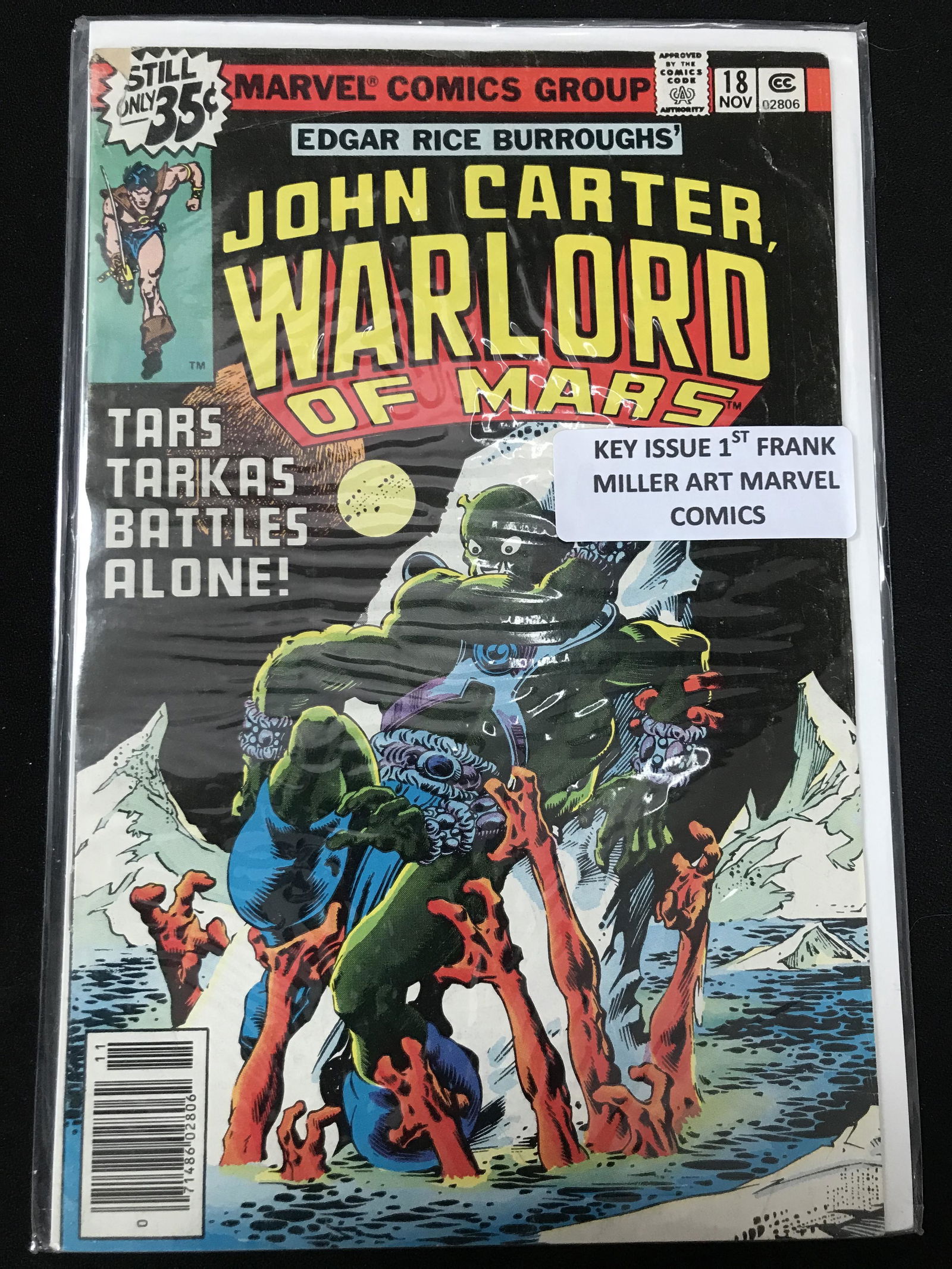 MARVEL COMICS JOHN CARTER WARLORD NO.18: Prices are in Canadian dollars
