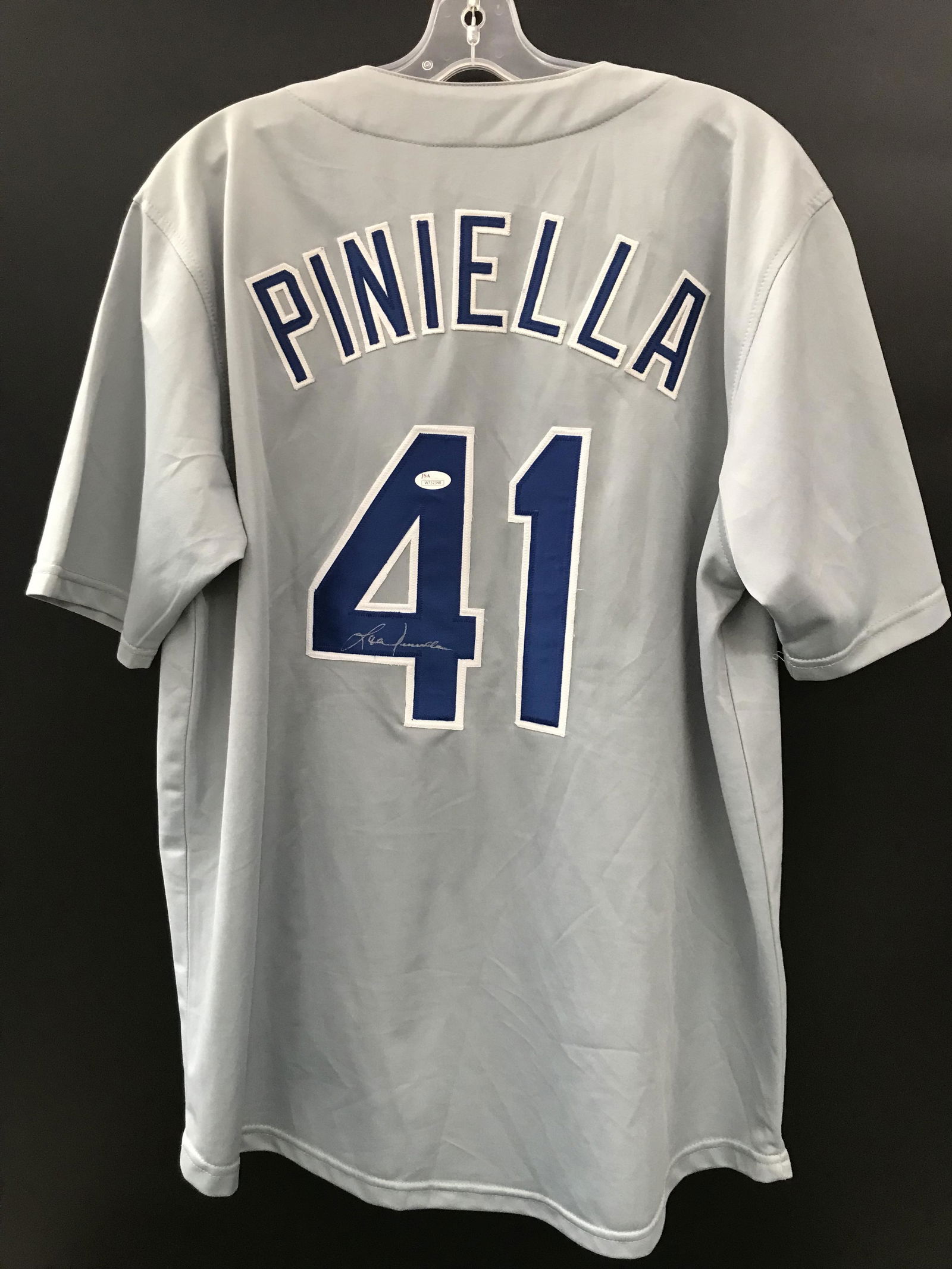 LOU PINIELLA SIGNED CHICAGO CUBS BASEBALL JERSEY (JSA COA) (1 of 3)