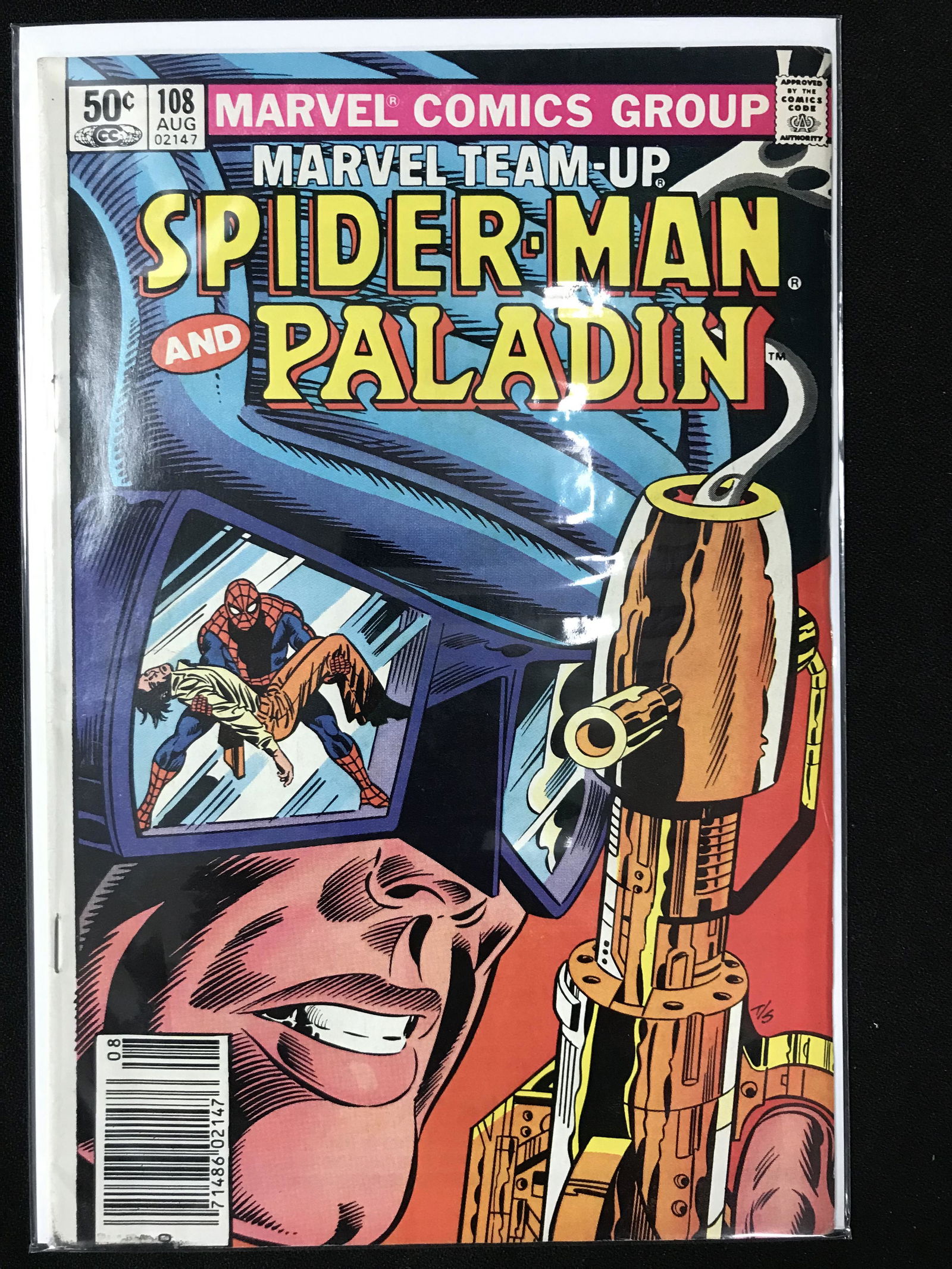 MARVEL COMICS TEAM UP NO.108 SPIDER-MAN AND THE PALADIN (1 of 1)