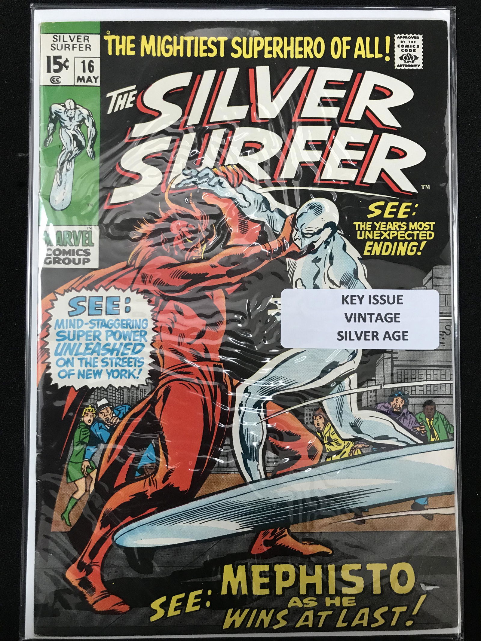 MARVEL COMICS SILVER SURFER NO.16 (1 of 1)