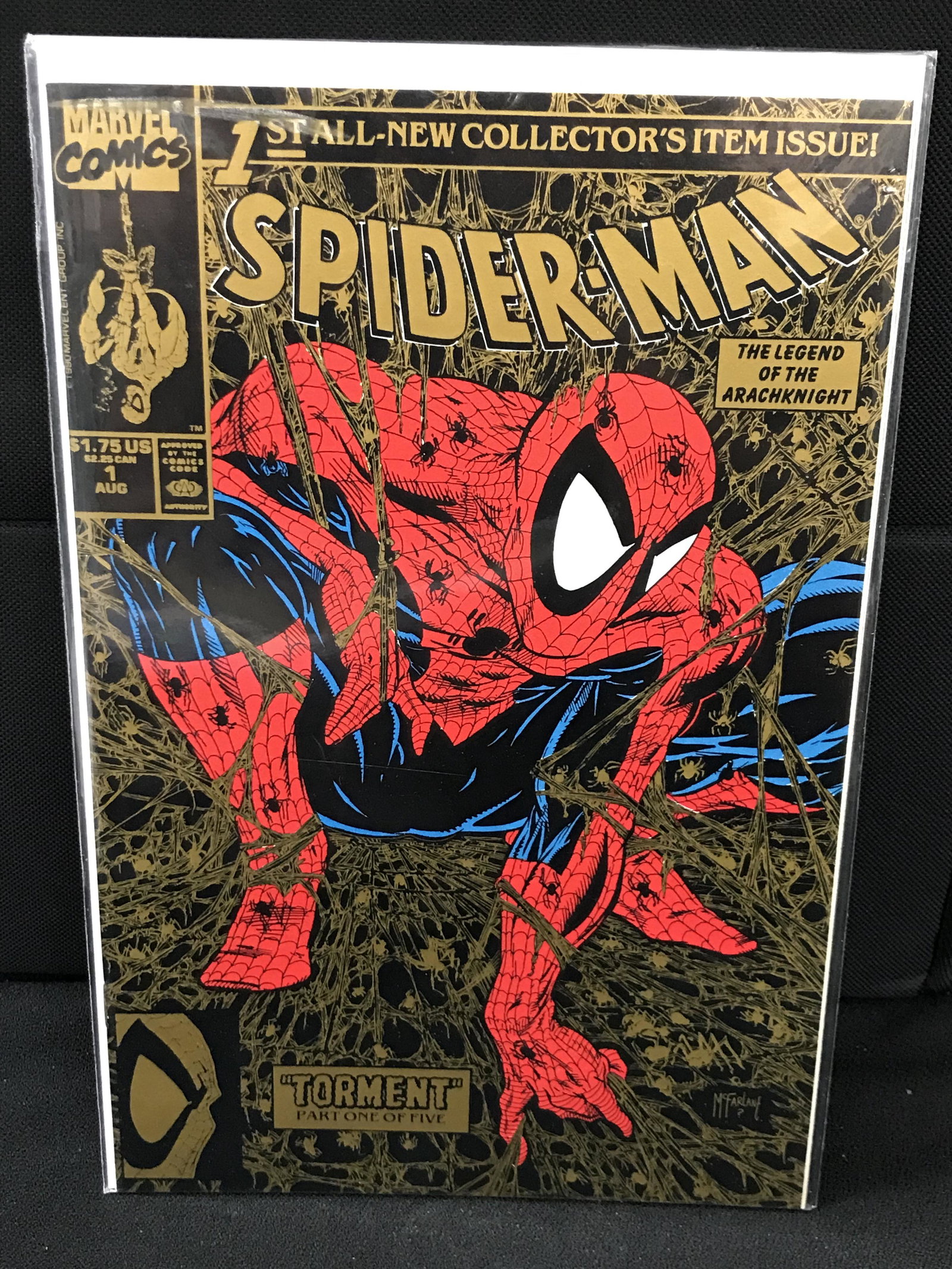 MARVEL COMICS SPIDER-MAN NO.1 (GOLD FOIL) (1 of 1)