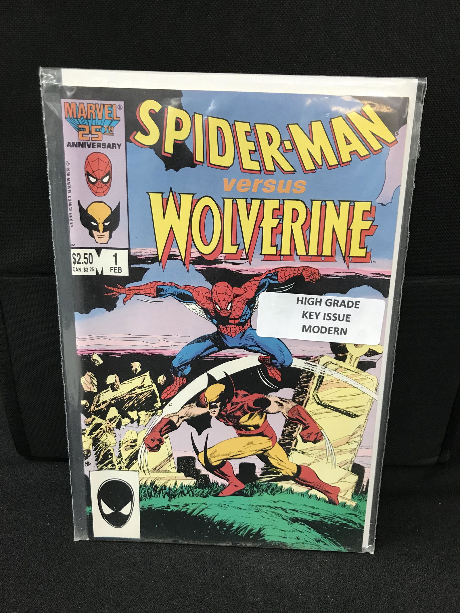 MARVEL COMICS SPIDER-MAN VS. WOLVERINE NO.1 (1 of 1)