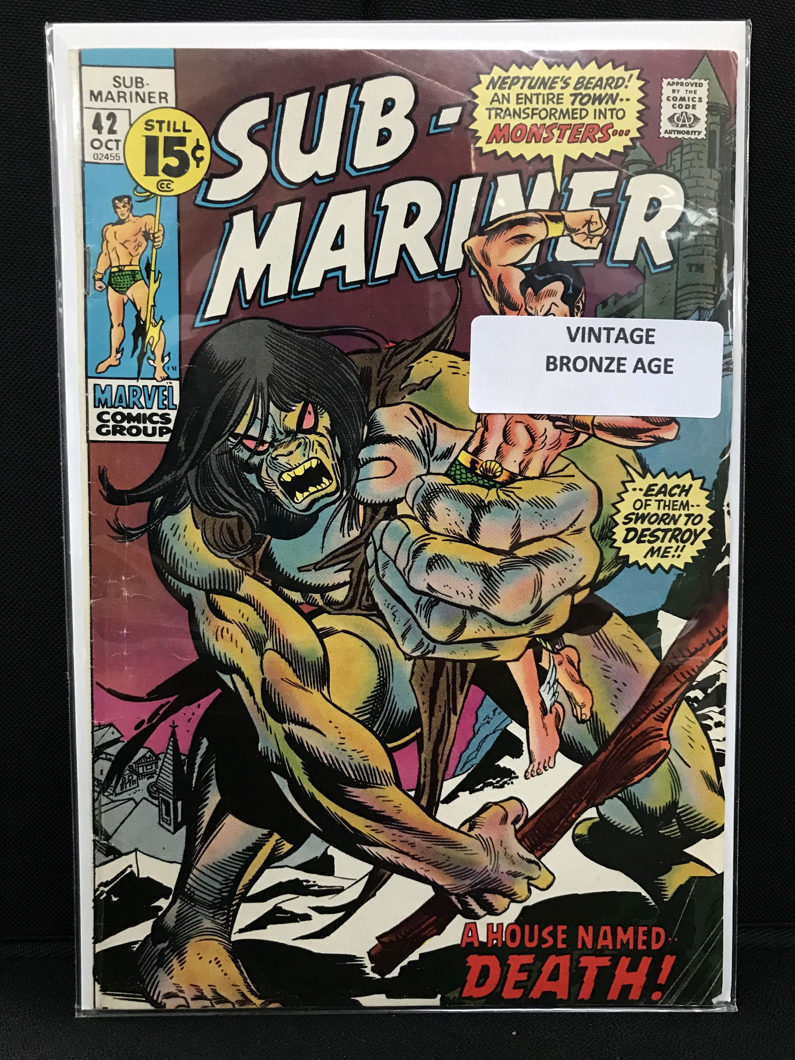 MARVEL COMICS SUB MARINER NO.42 (1 of 1)