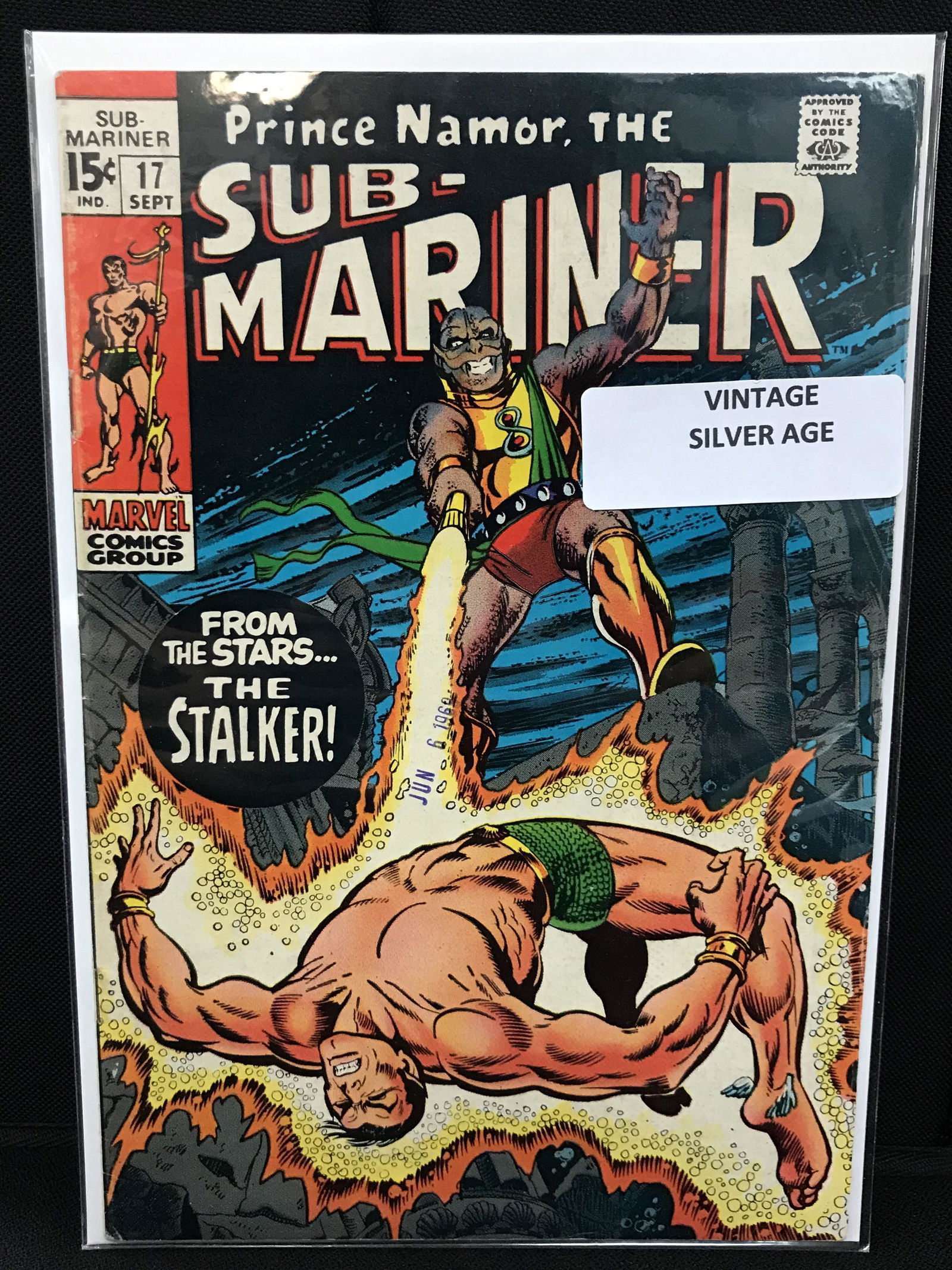 MARVEL COMICS SUB MARINER NO.17 (1 of 1)
