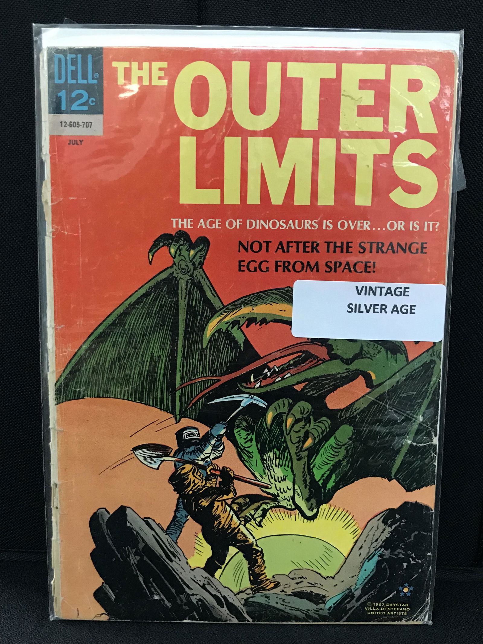 DELL COMICS THE OUTER LIMITS VINTAGE SILVER AGE COMIC (1 of 1)