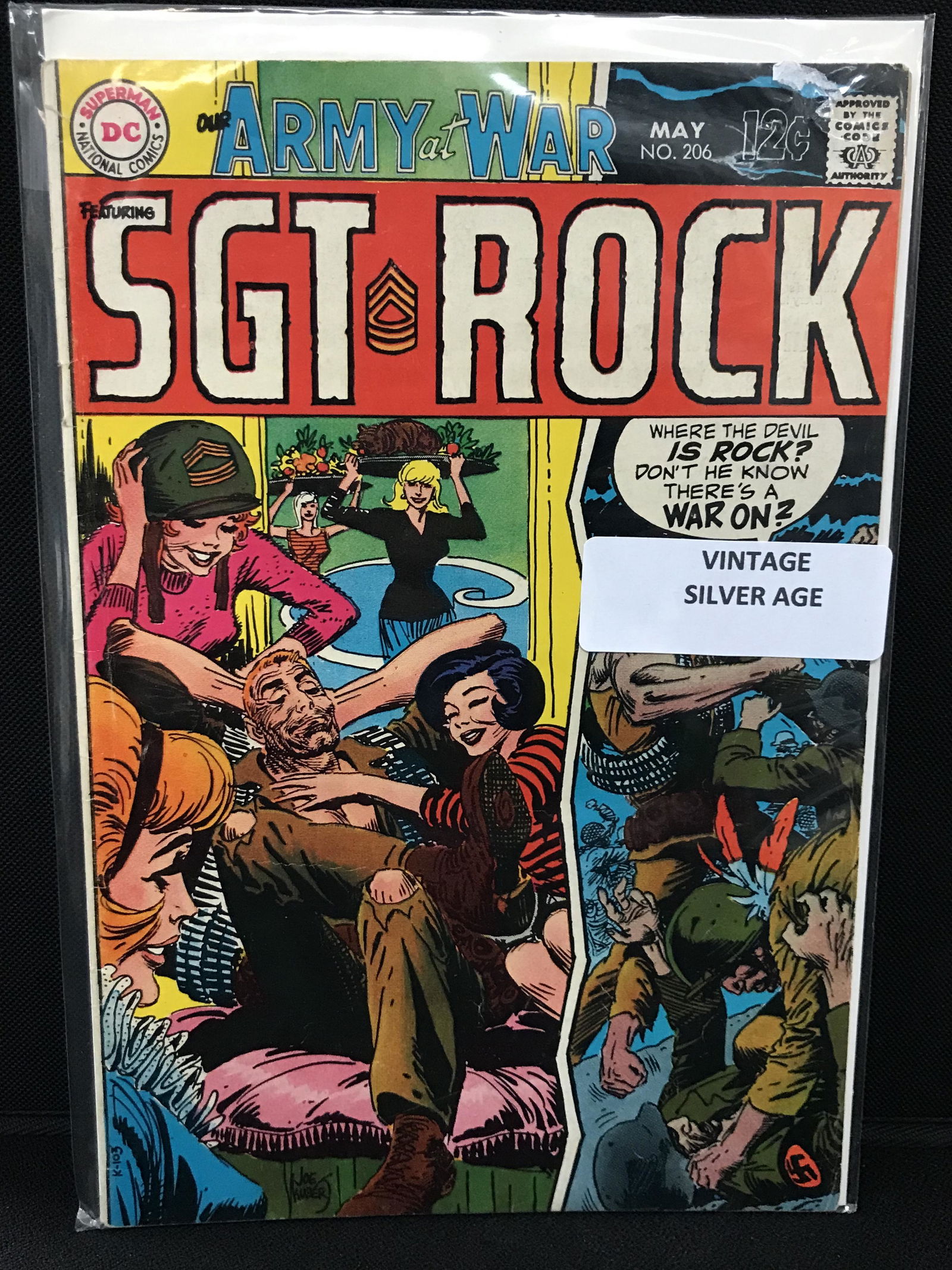 DC COMICS SGT. ROCK ARMY AT WAR NO.206 (1 of 1)