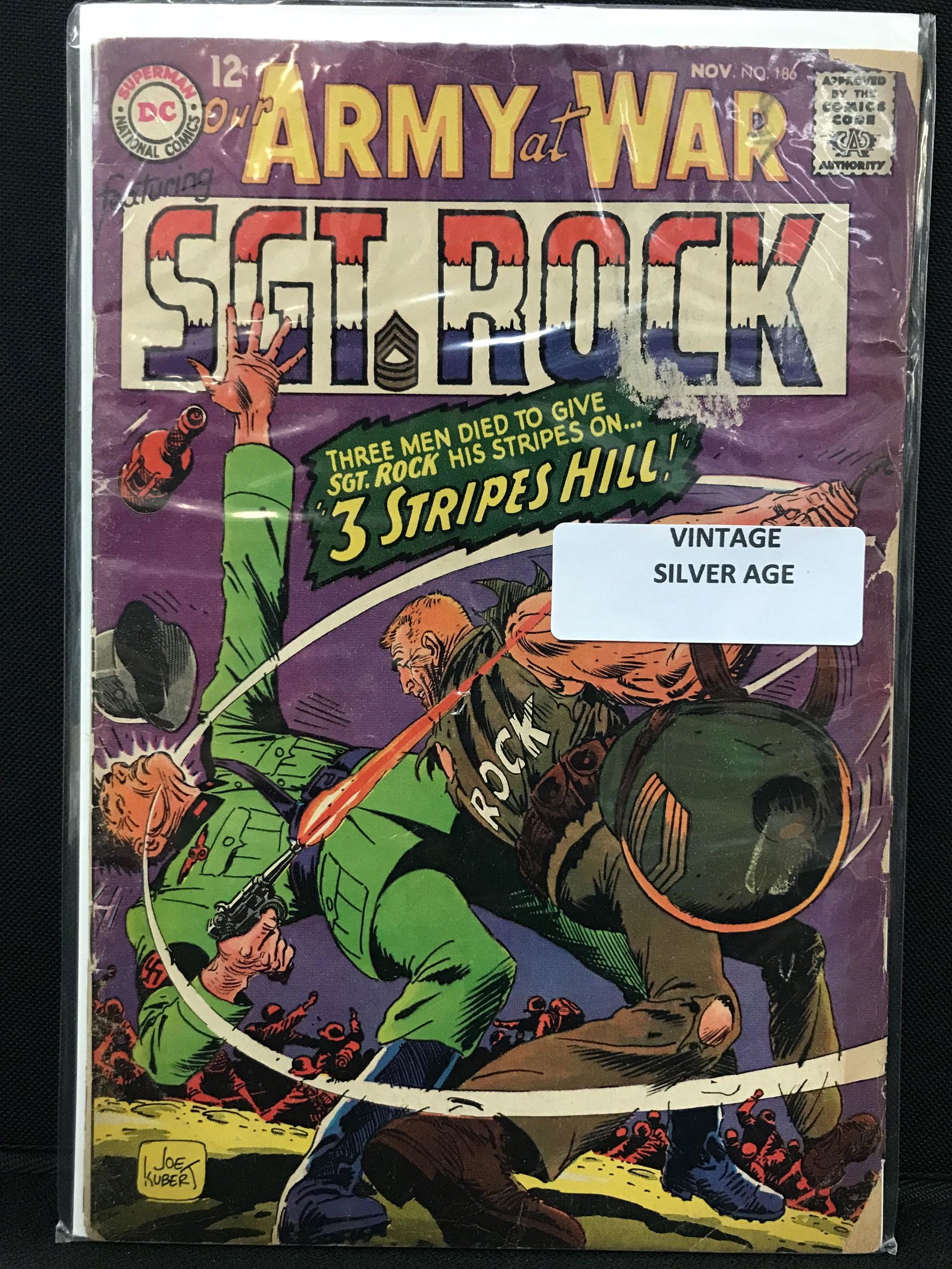DC COMICS SGT. ROCK ARMY AT WAR NO.186 (1 of 1)