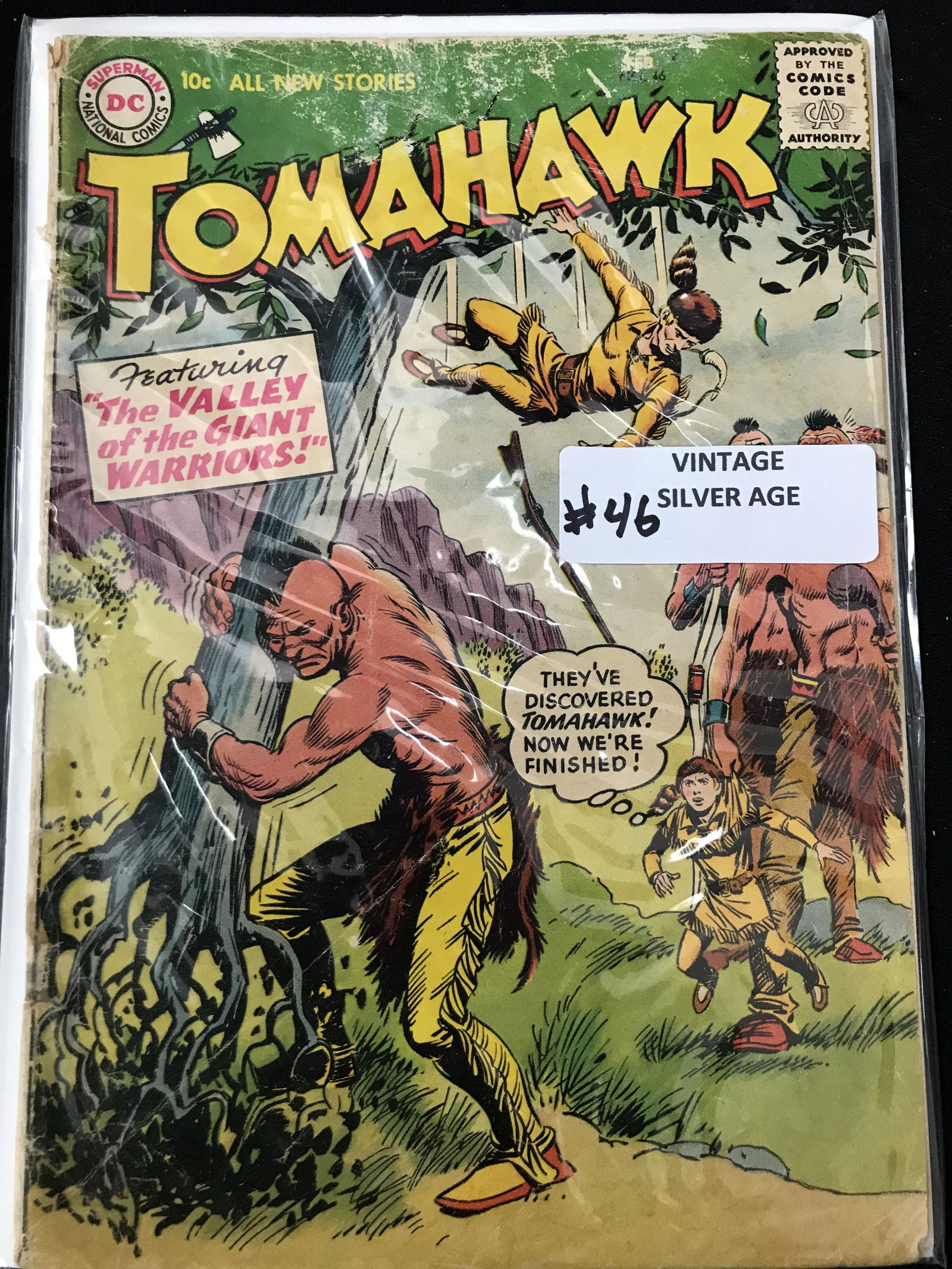DC COMICS TOMAHAWK NO.46 SILVER AGE COMIC (1 of 1)
