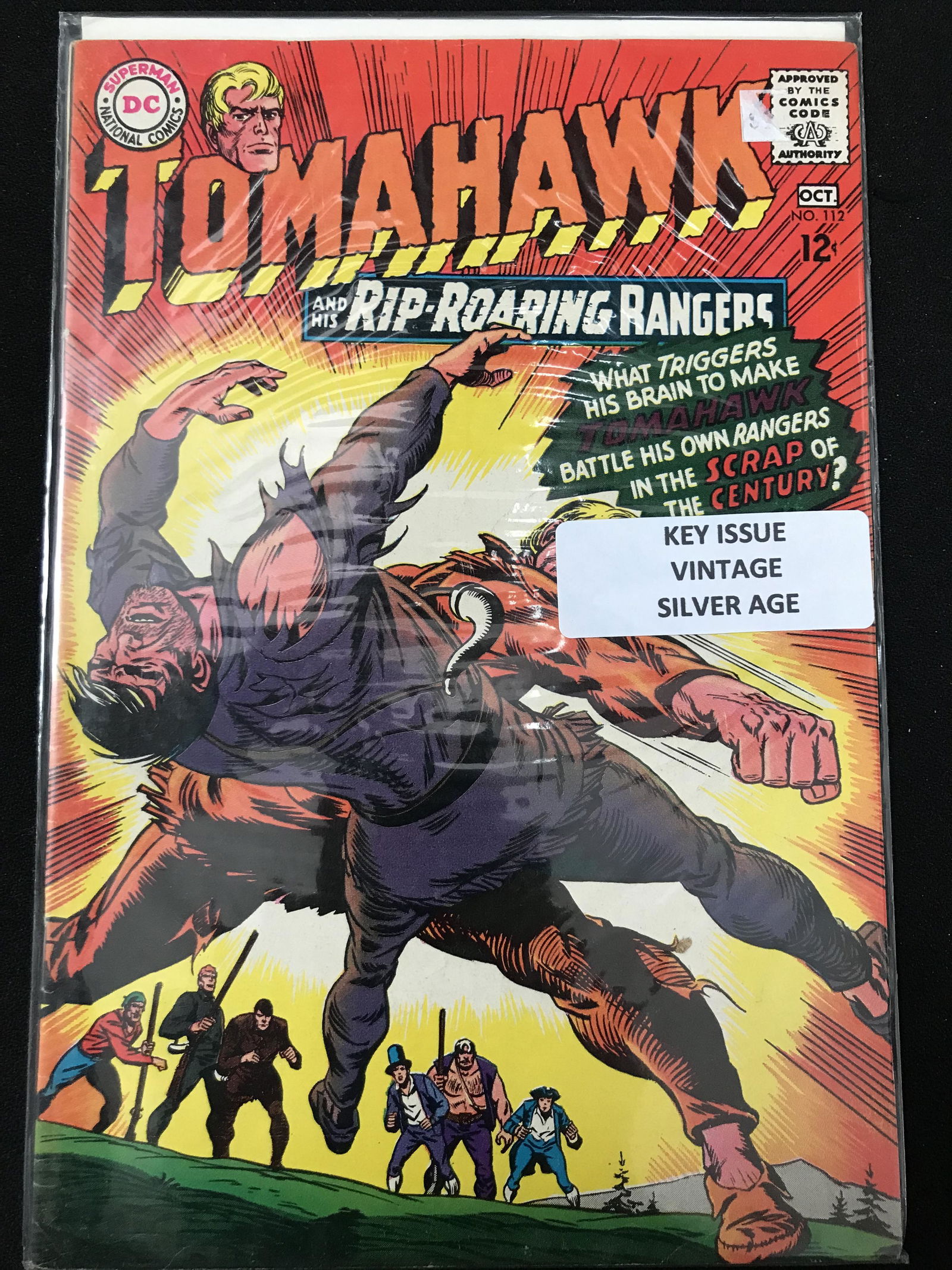 DC COMICS TOMAHAWK NO.112 SILVER AGE COMIC (1 of 1)