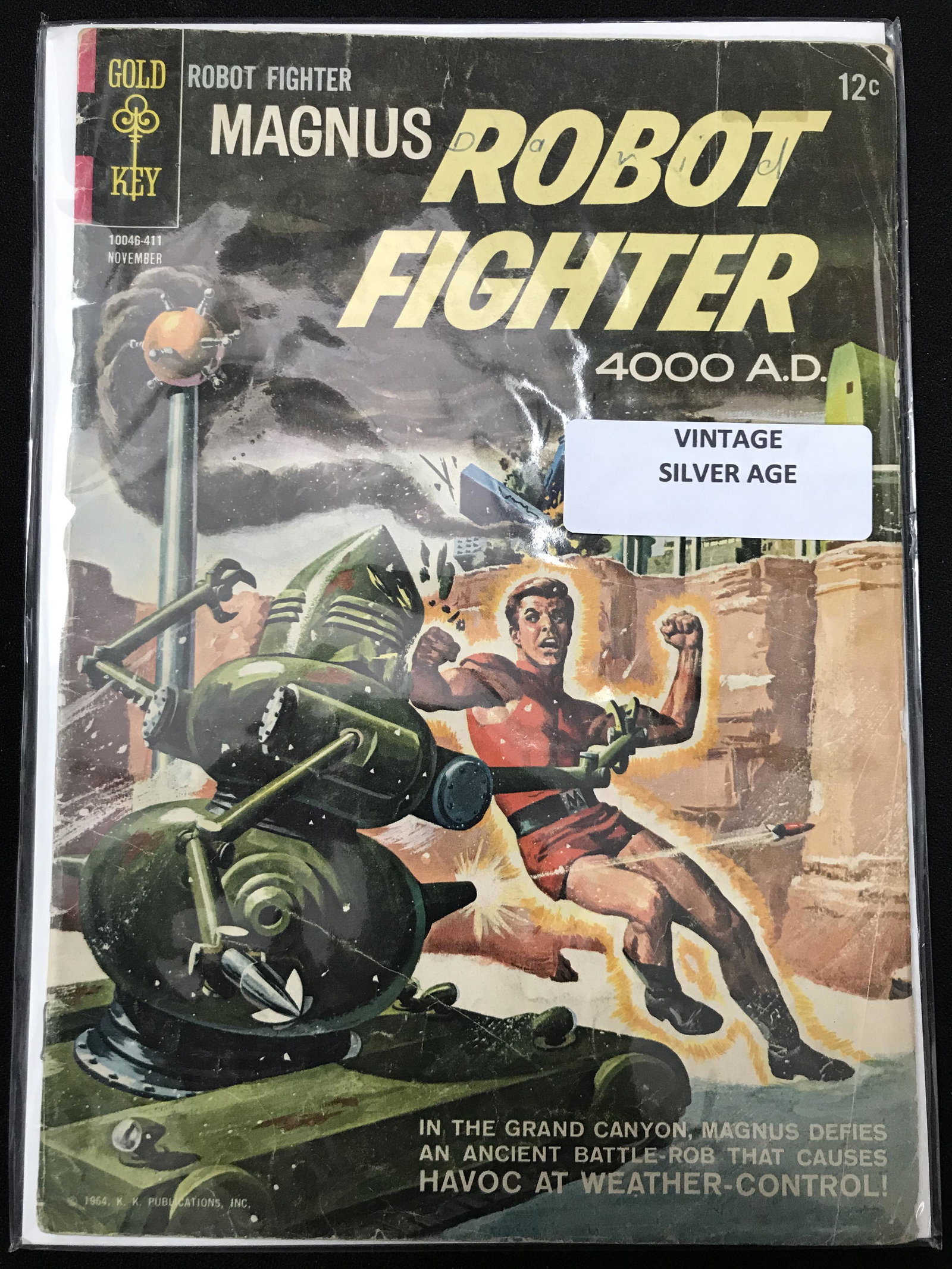 GOLD KEY COMICS MAGNUS ROBOT FIGHTER 4000 AD (1 of 1)