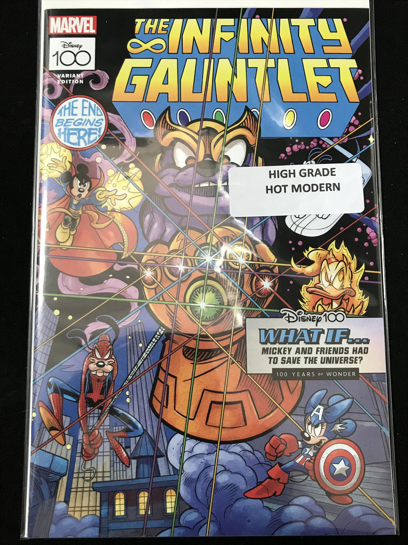 MARVEL COMICS THE INFINITY GAUNTLET DISNEY NO.100 (1 of 1)