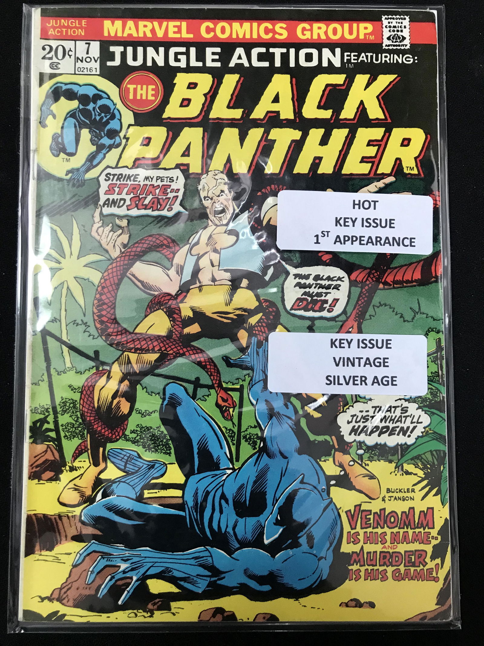 MARVEL COMICS THE BLACK PANTHER NO.7 (1 of 1)