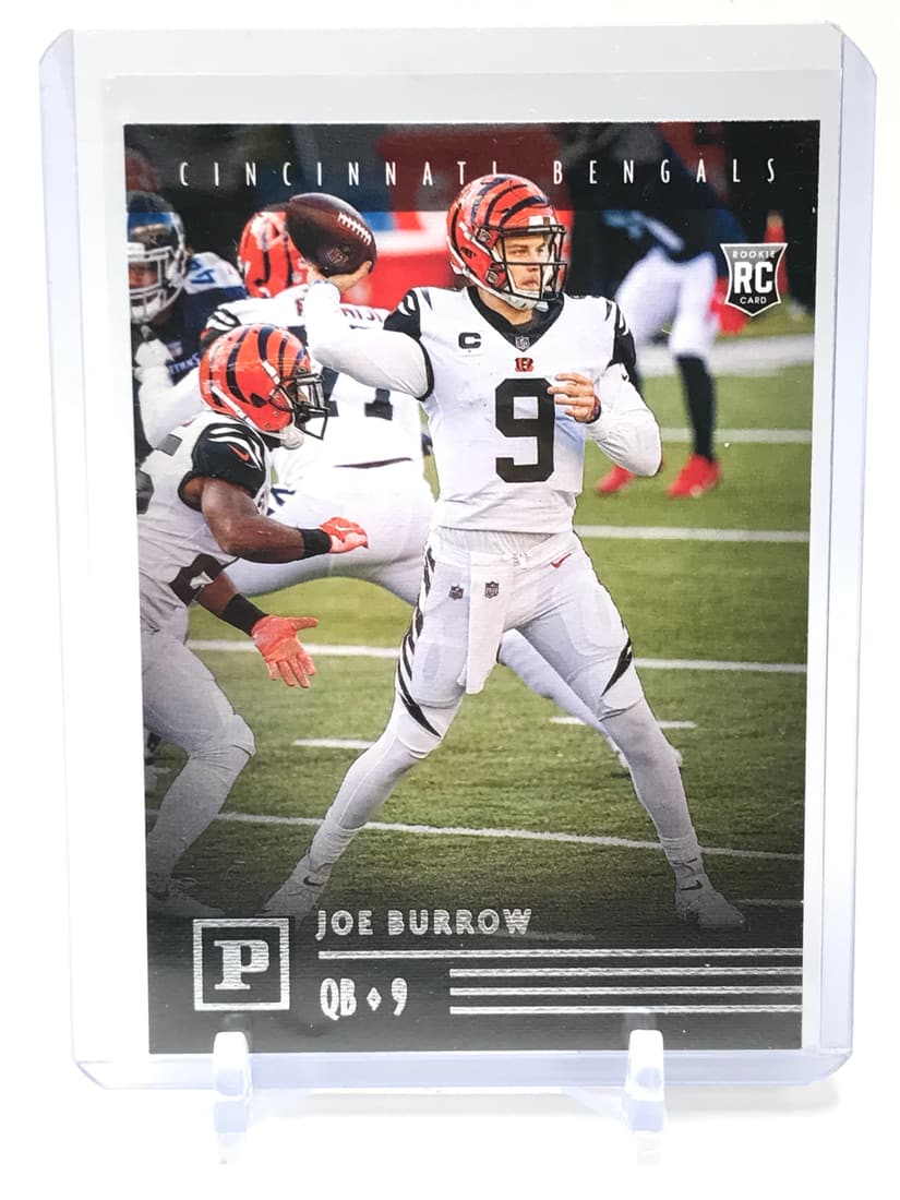 2020 PANINI CHRONICLES NO.PA-1 JOE BURROW ROOKIE CARD: Prices are in Canadian dollars
