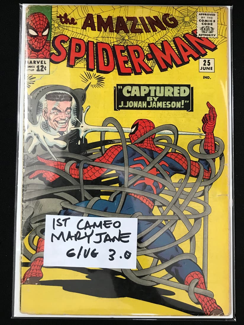 MARVEL COMICS THE AMAZING SPIDER-MAN NO.25 (1ST CAMEO MARY JANE): Prices are in Canadian dollars