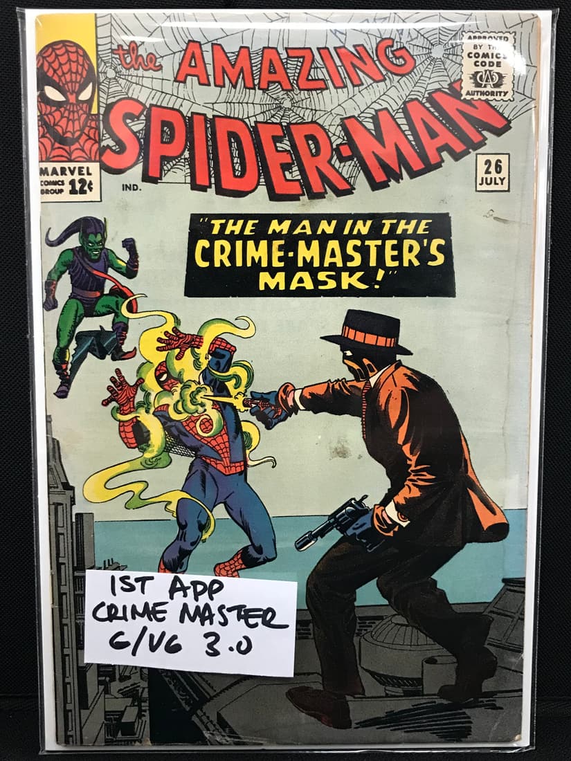 MARVEL COMICS THE AMAZING SPIDER-MAN NO.26 (1ST APPEARANCE CRIME MASTER) (1 of 1)