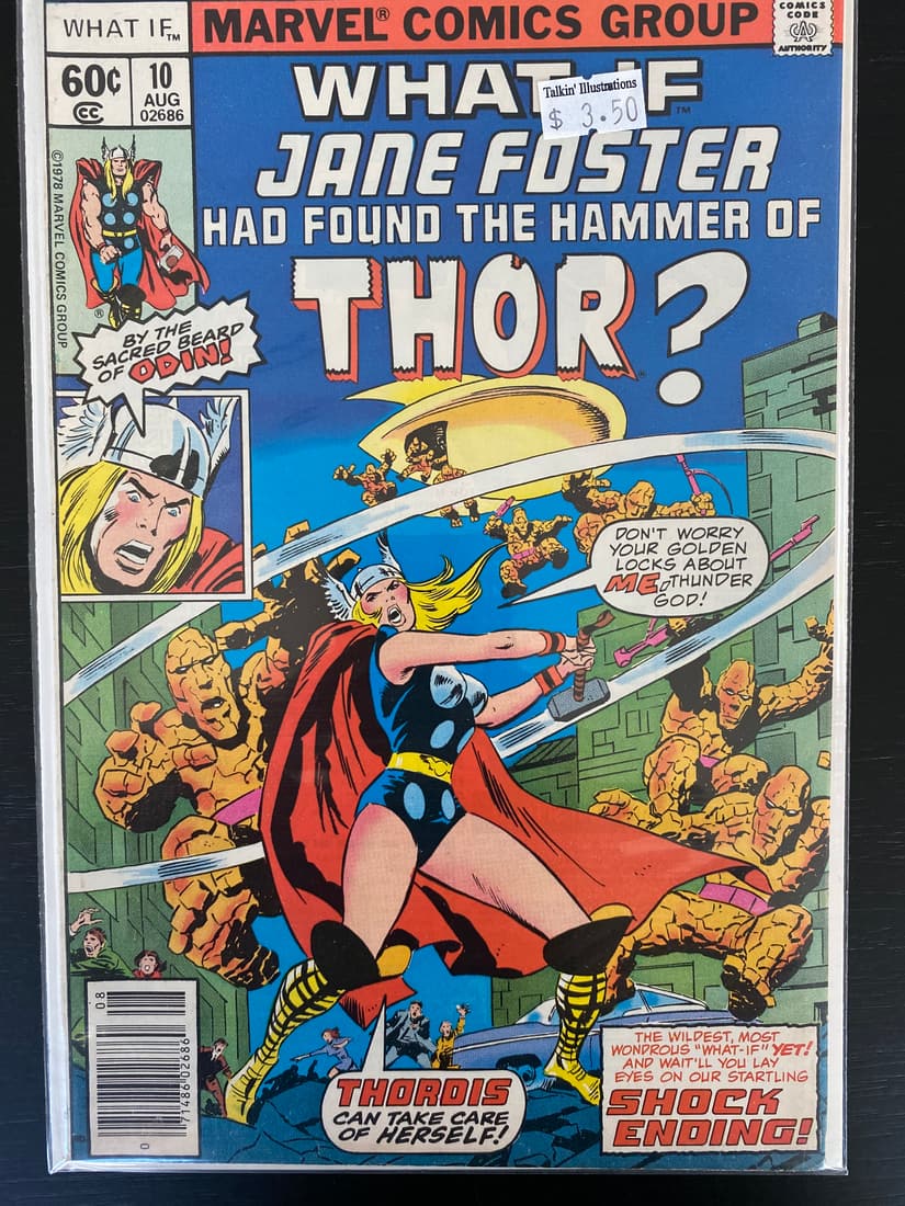 MARVEL COMICS WHAT IF NO.10 (1ST JANE FOSTER AS THOR): Prices are in Canadian dollars