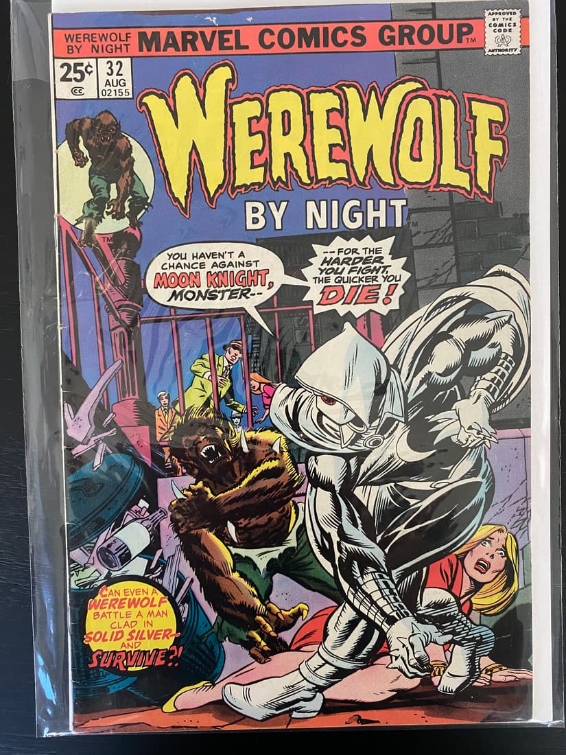 MARVEL COMICS WEREWOLF BY NIGHT NO.32 (1ST APPEARANCE MOON KNIGHT) (1 of 1)
