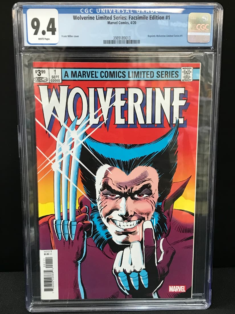 MARVEL COMICS WOLVERINE NO. 1 (CGC 9.4) (1 of 1)