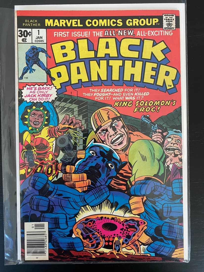 MARVEL COMICS BLACK PANTHER NO.1 (1 of 1)