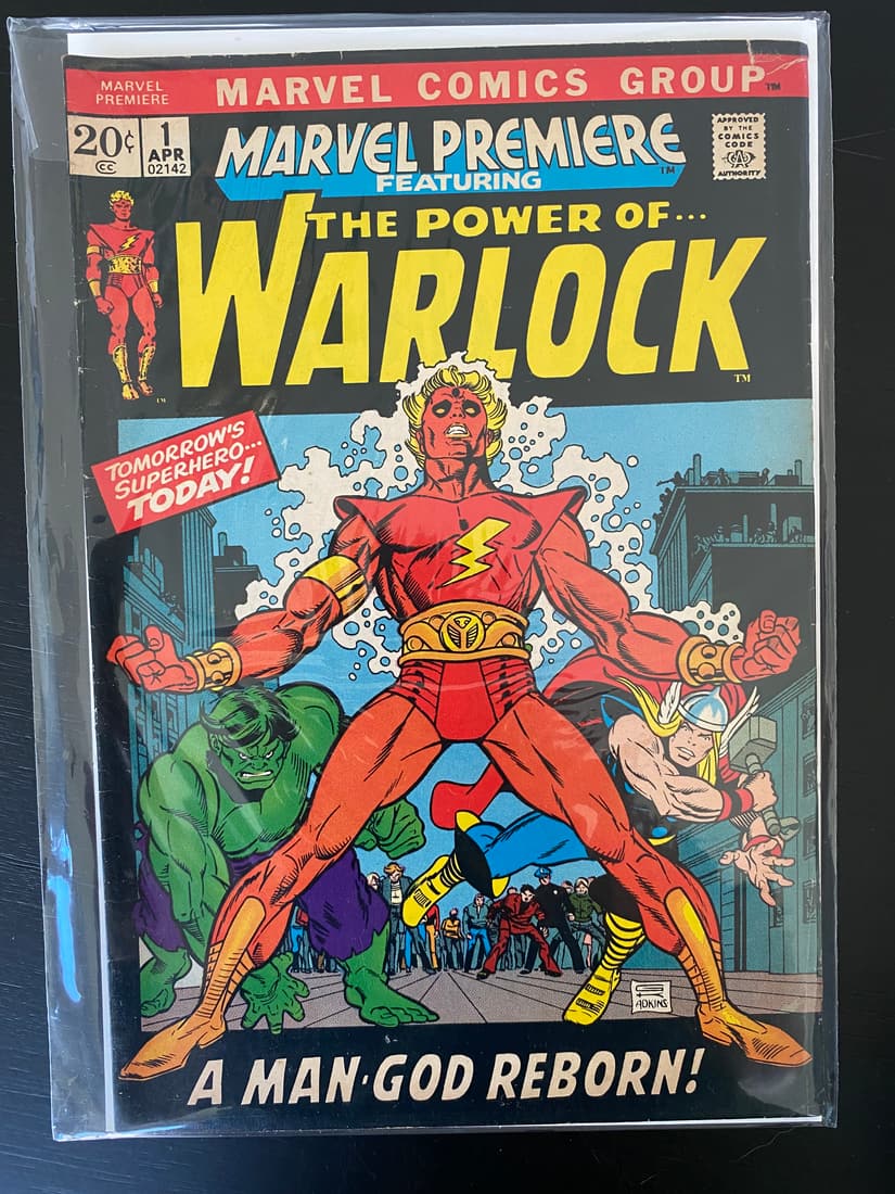 MARVEL COMICS MARVEL PREMIERE THE POWER OF WARLOCK NO.1 (1 of 1)