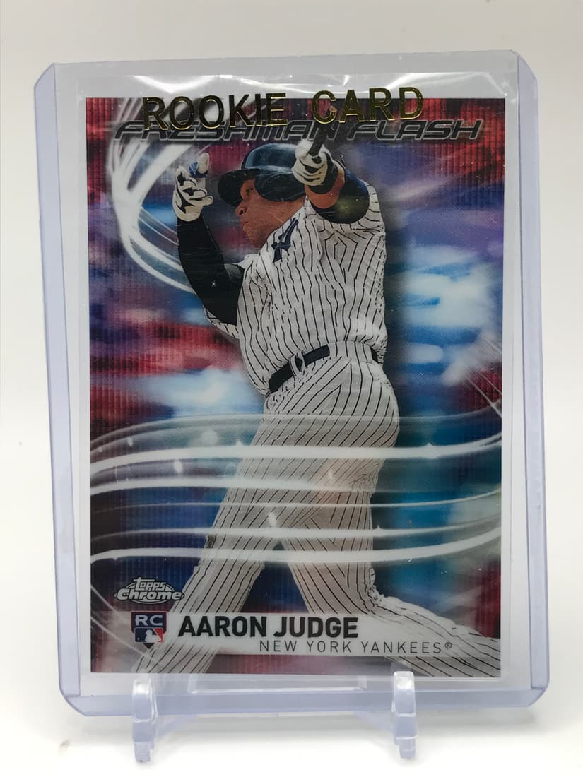 2018 TOPPS CHOME AARON JUDGE INSERT ROOKIE CARD (1 of 2)
