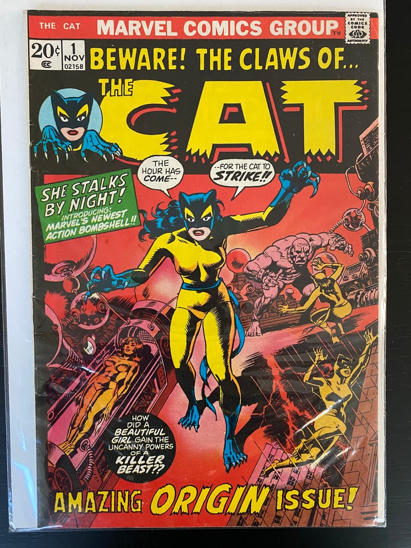 MARVEL COMICS THE CAT NO.1 (1 of 1)