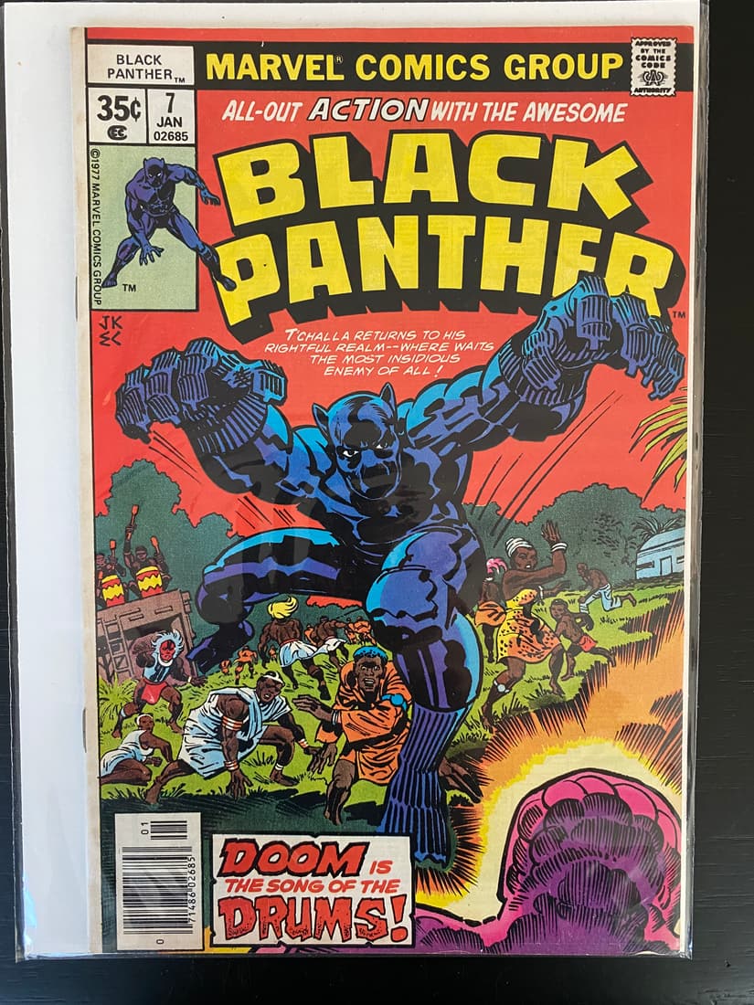 MARVEL COMICS BLACK PANTHER NO.1 (1ST BLACK PANTHER ) (1 of 1)