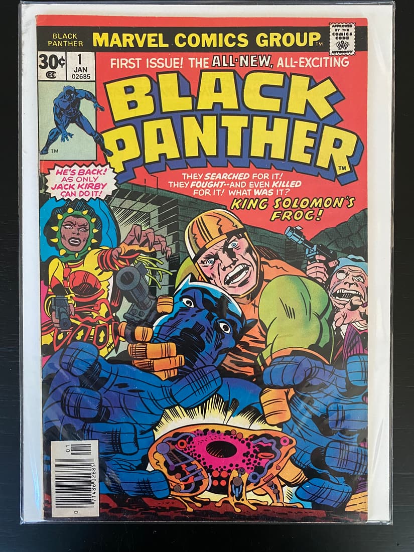 MARVEL COMICS BLACK PANTHER NO.1 (1 of 1)