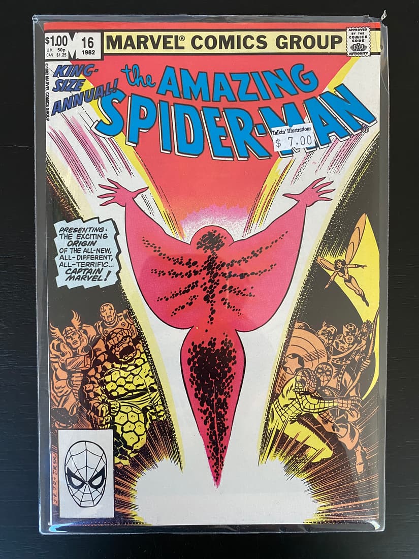 MARVEL COMICS THE AMAZING SPIDER-MAN NO.16 (1ST APPEARANCE MS.MARVEL) (1 of 1)