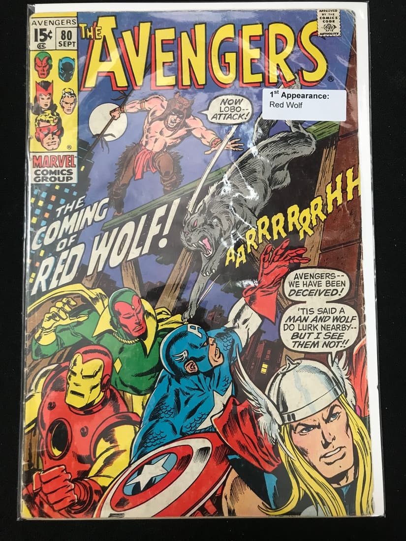 MARVEL COMICS THE AVENGERS NO. 80 (1 of 1)