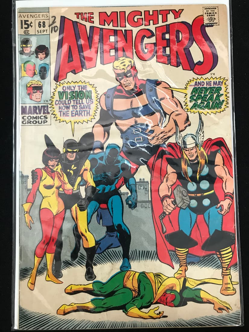 MARVEL COMICS THE MIGHTY AVENGERS NO. 68 (1 of 1)