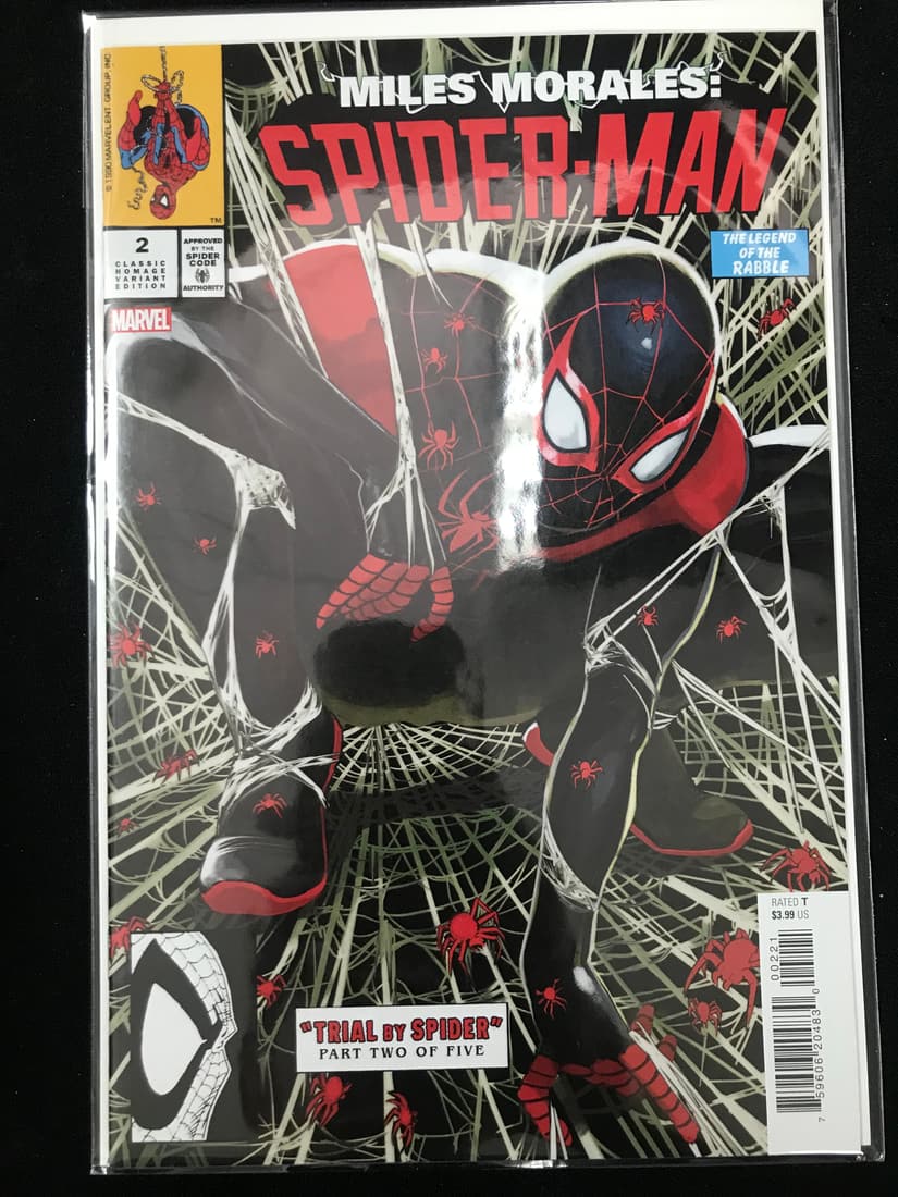 MARVEL COMICS MILES MORALES SPIDER-MAN NO. 2 (1 of 1)